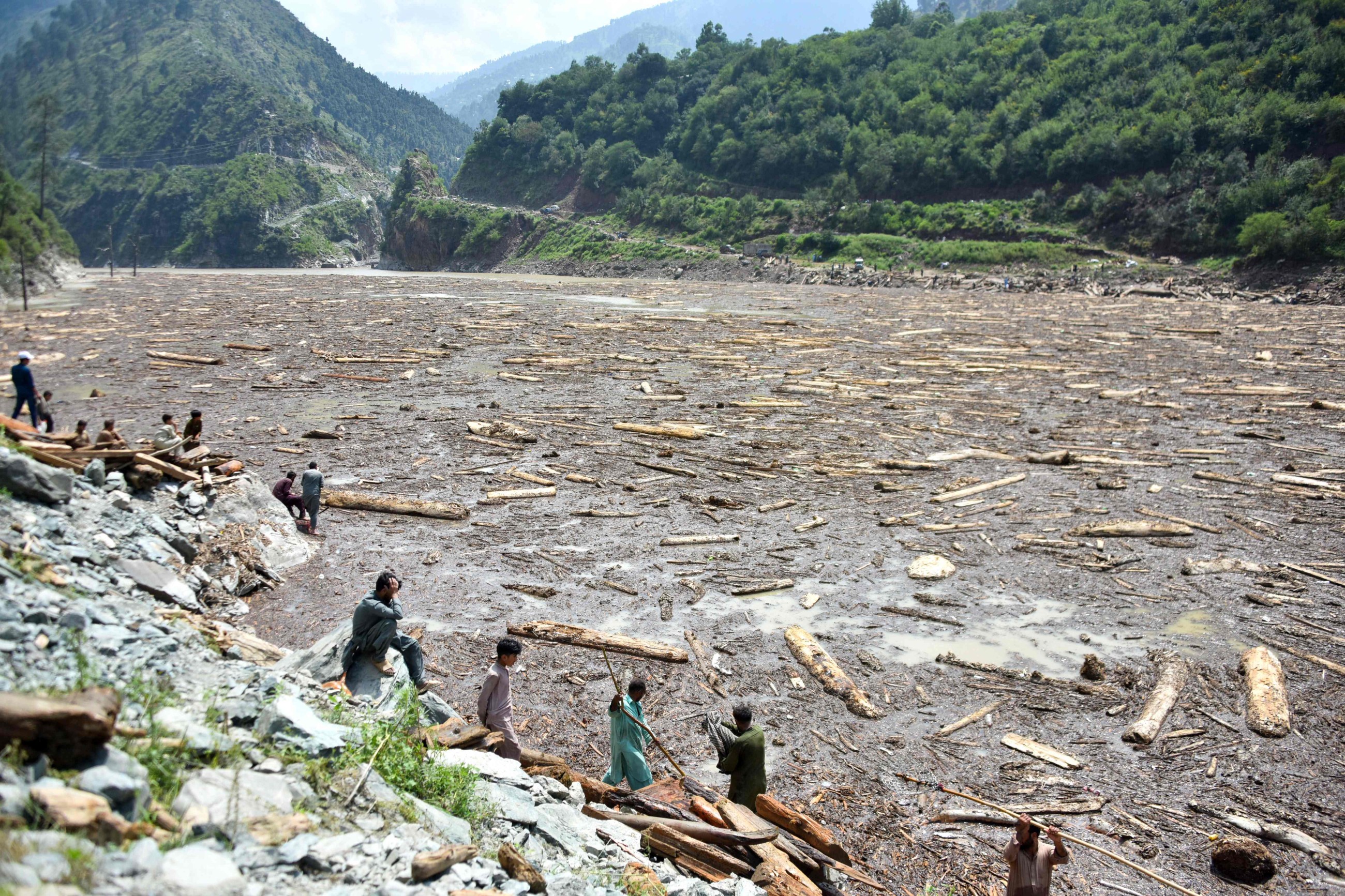 Hopes for survivors wane as landslides, flooding bury Pakistan villages