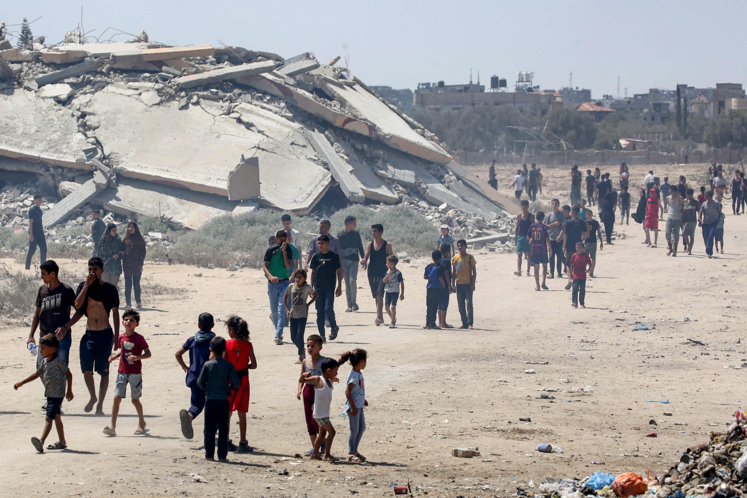 Egypt rejects Israeli plans to displace Palestinians