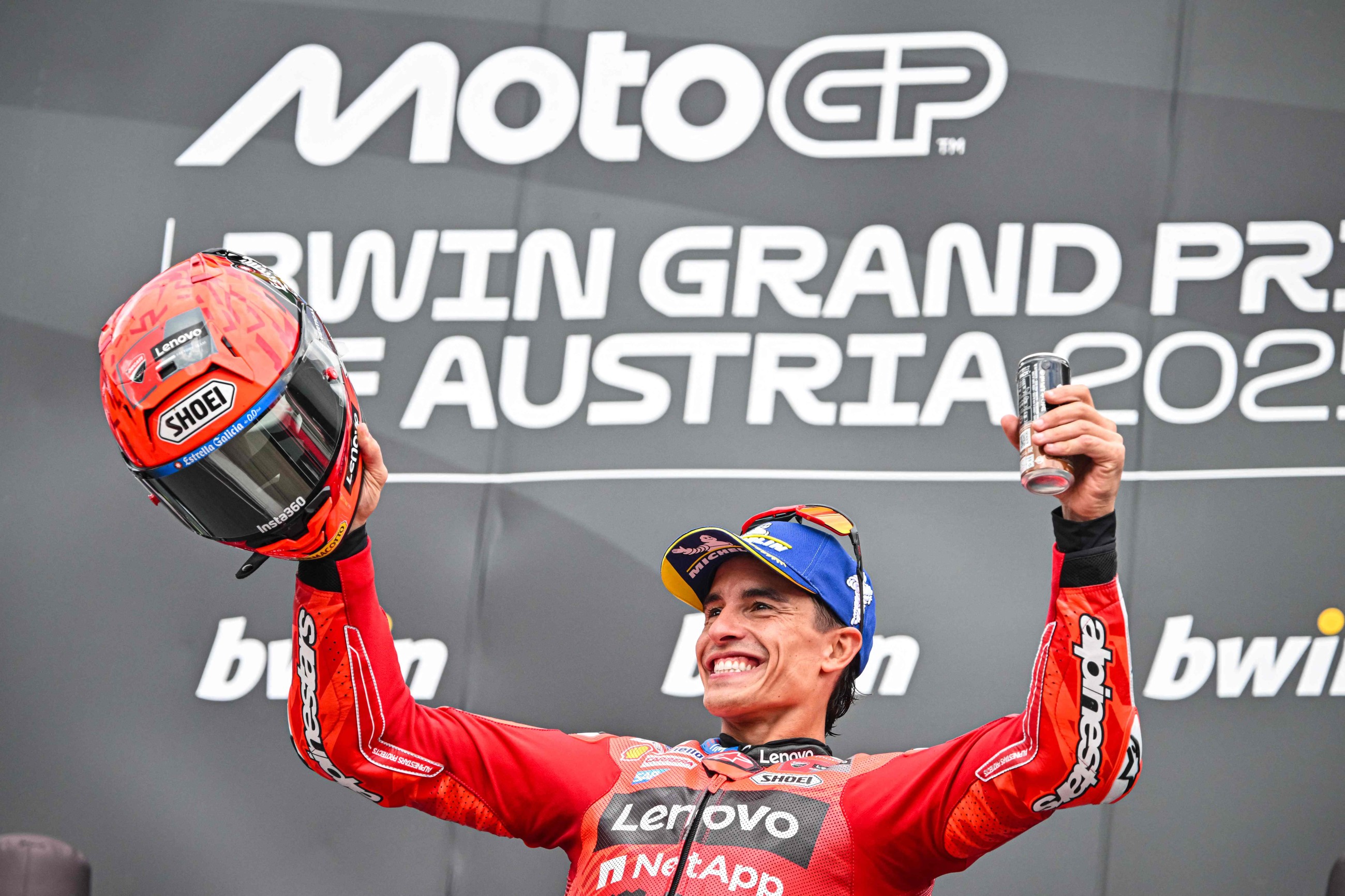 Marc extends championship lead with win at Austrian MotoGP
