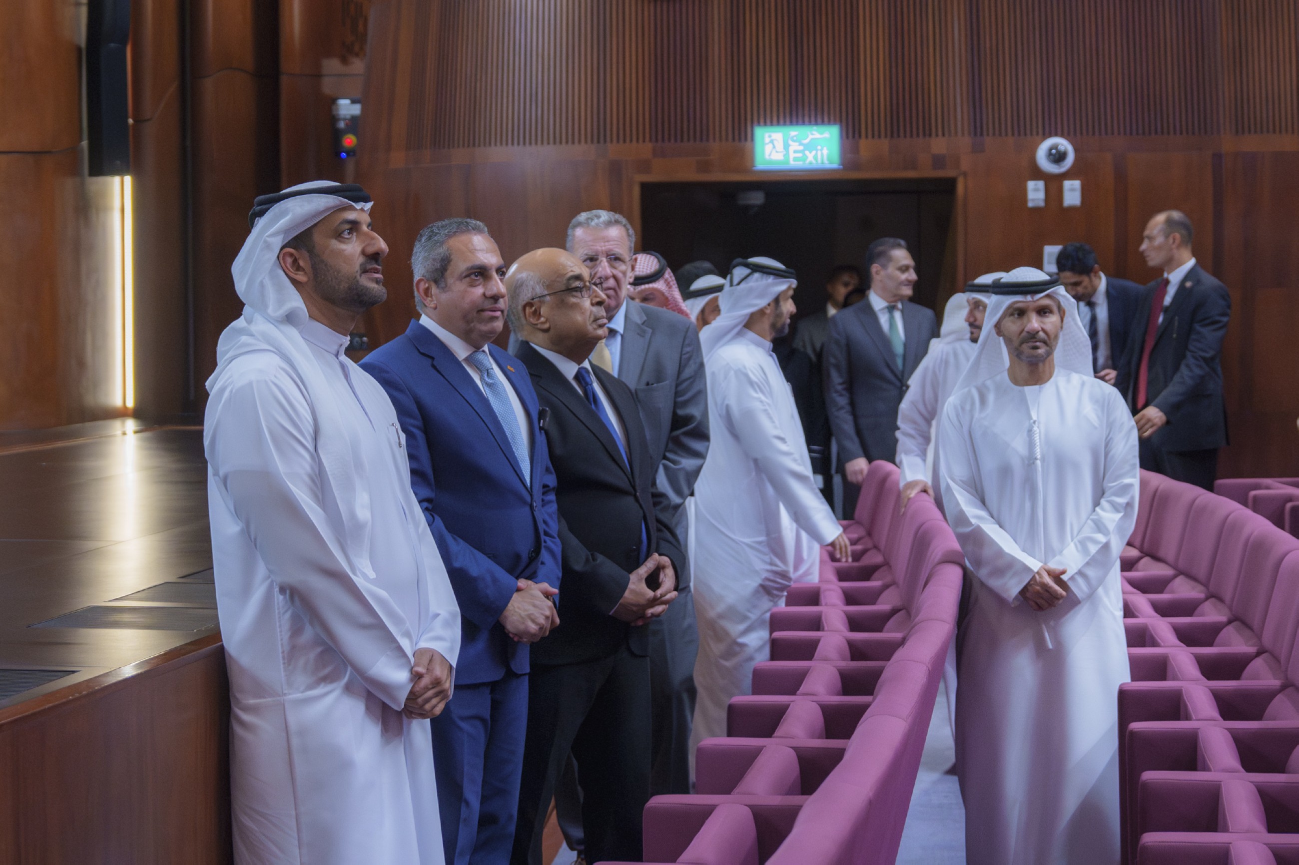 Sultan Bin Ahmed praises Cairo's Opera House