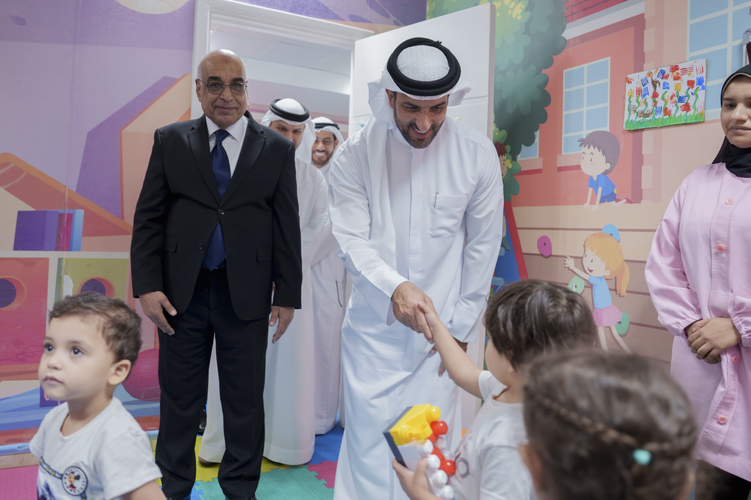 Sultan Bin Ahmed visits Egypt’s Islamic Cultural Centre