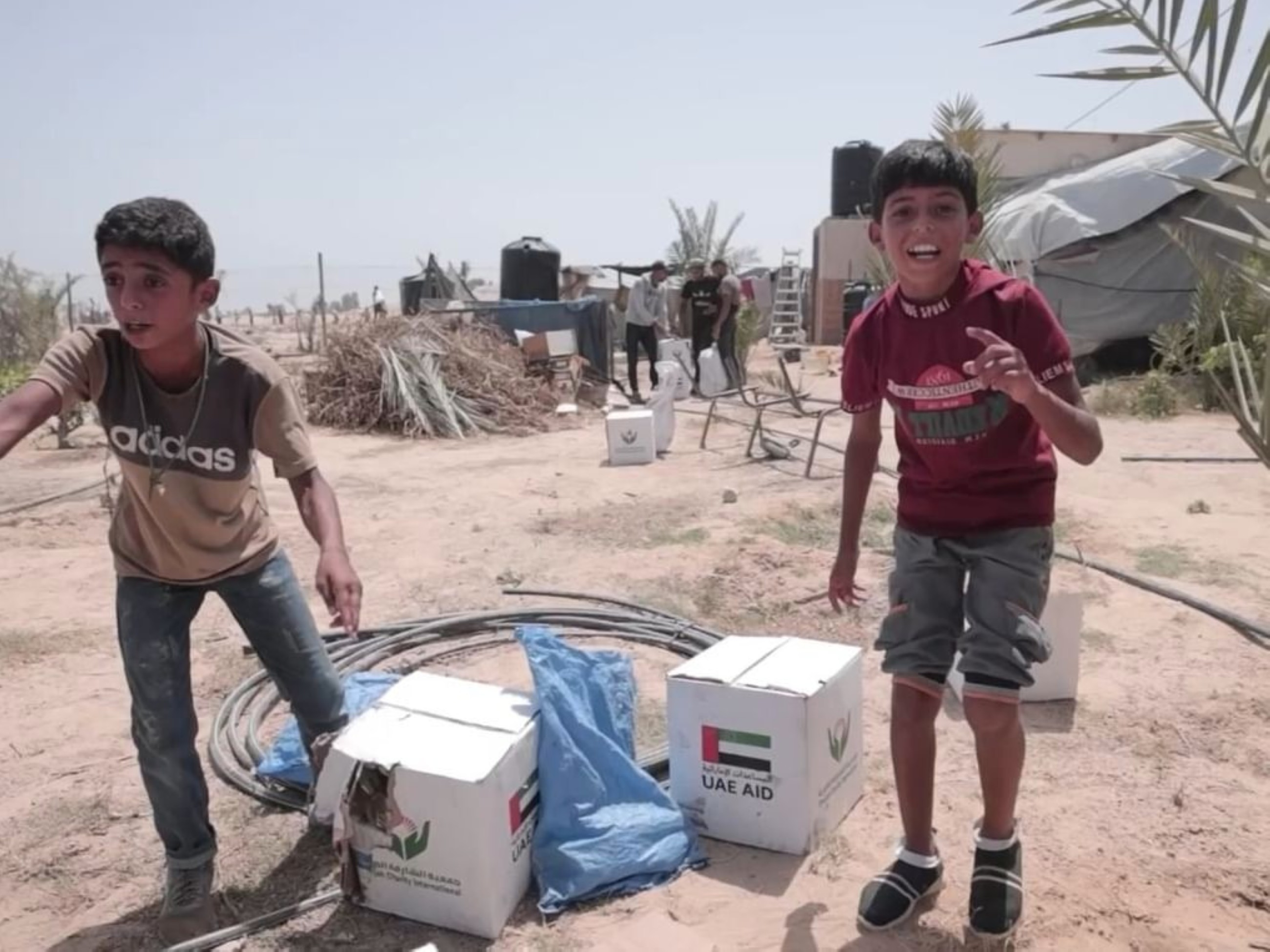 UAE conducts 75th airdrop of food aid over Gaza Strip