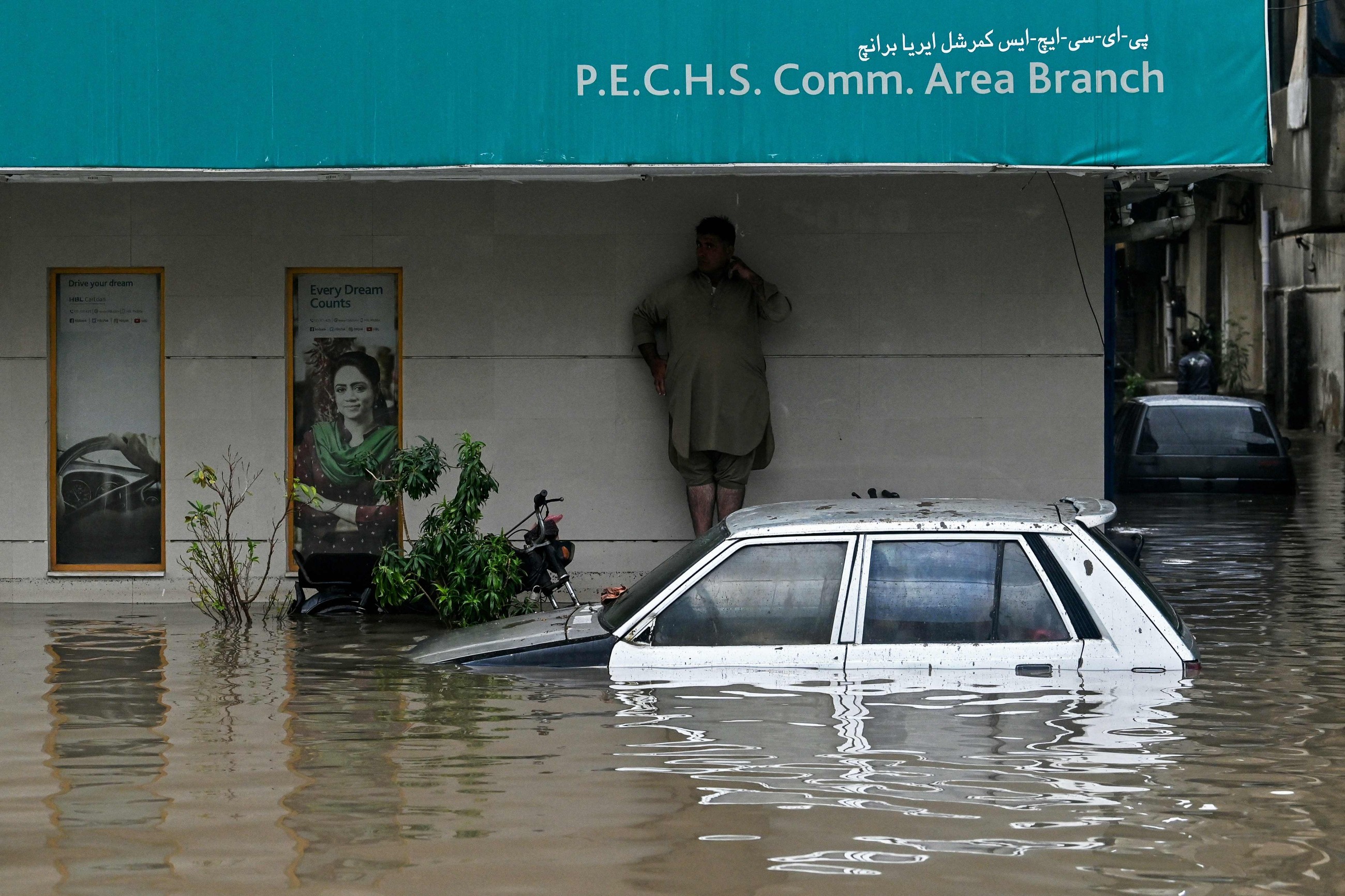 Pakistan's Karachi hit by torrential rain and floods