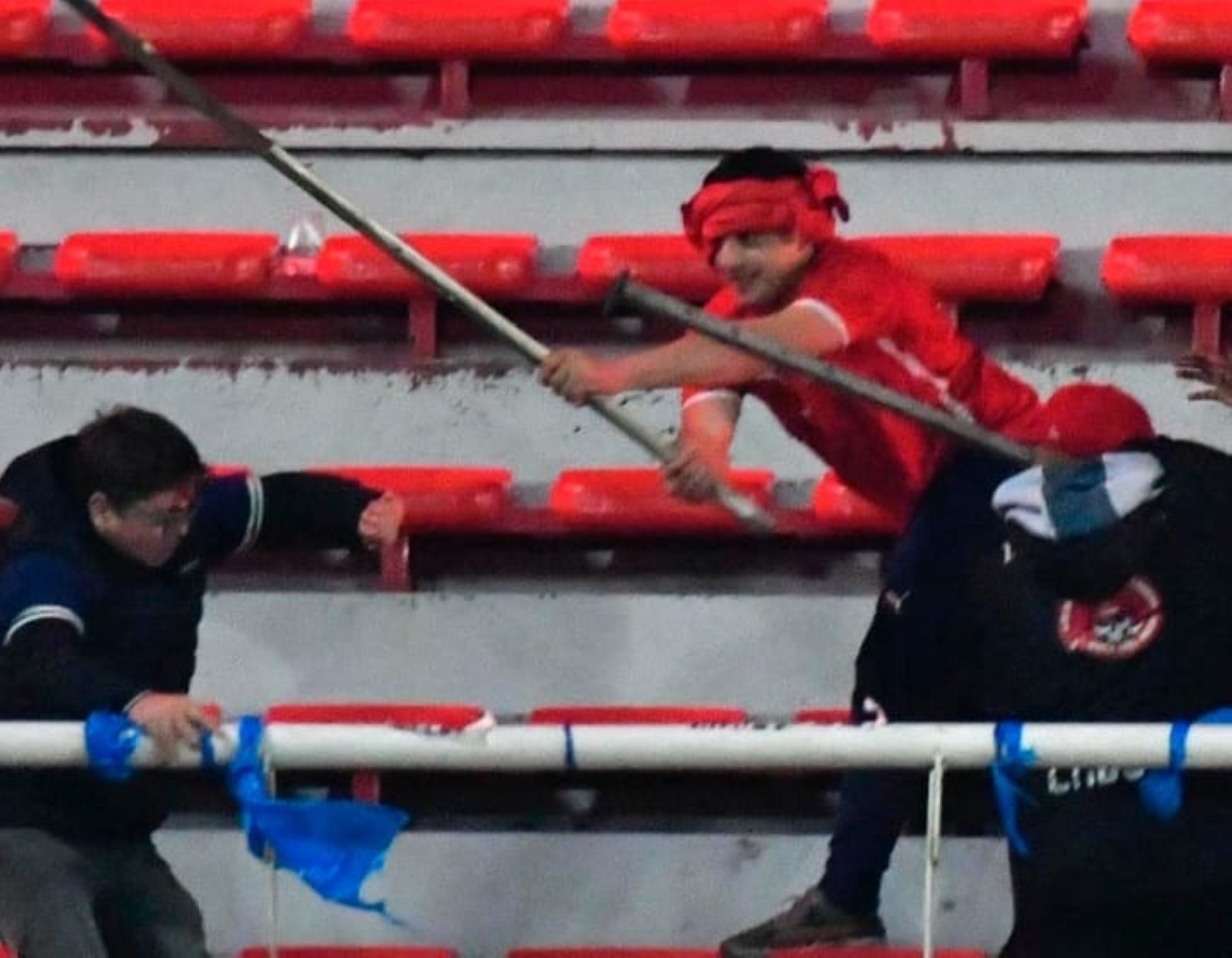 Clashes at football match in Argentina lead to dozens of injuries, 100 arrests