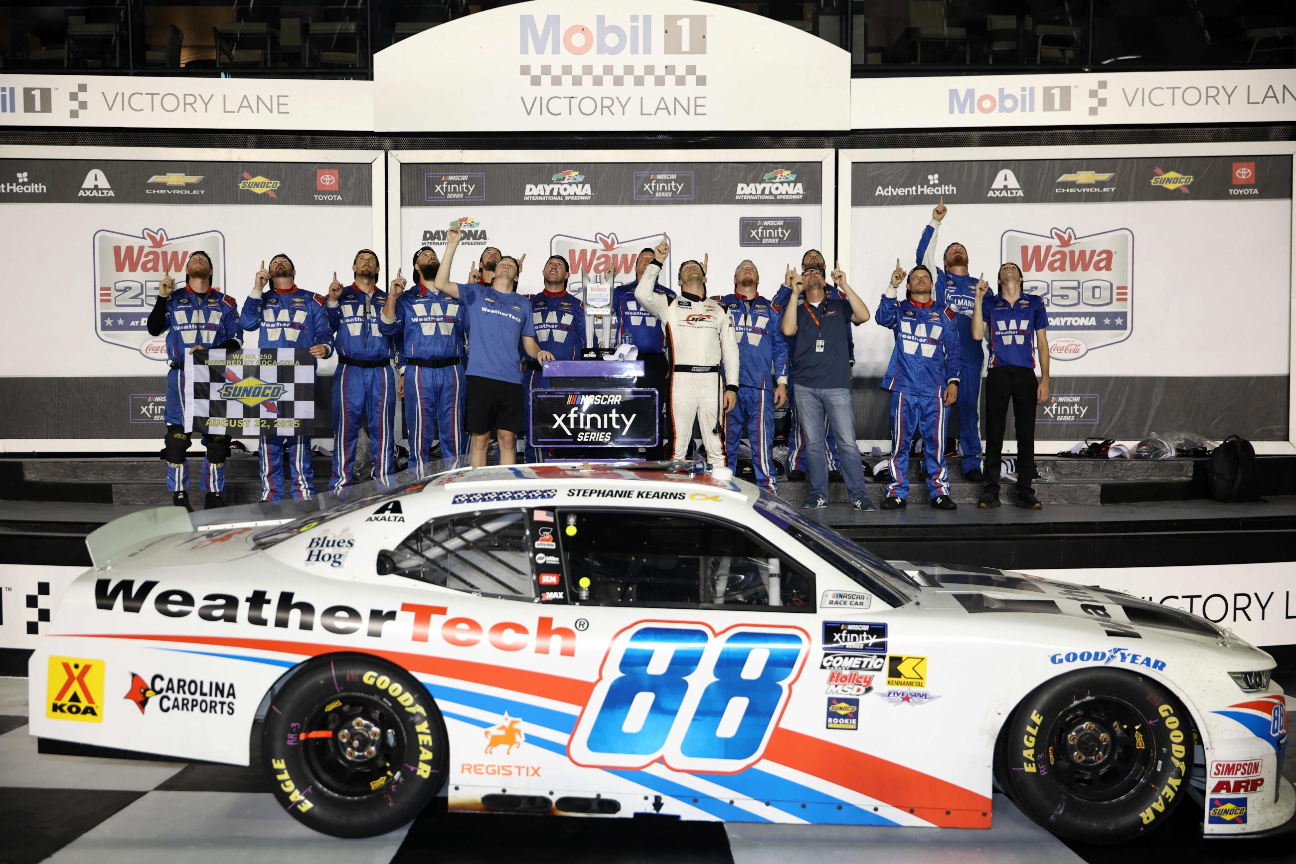 Parker Kligerman wins Daytona Xfinity race in relief
