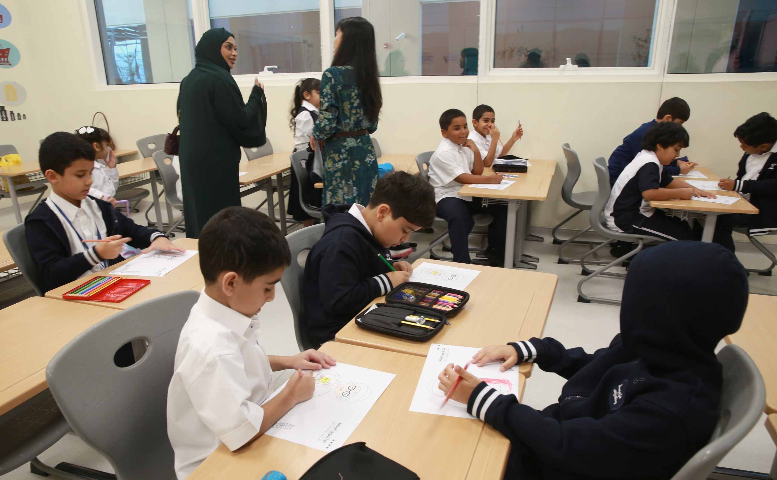 UAE schools welcome a million students warmly on first day