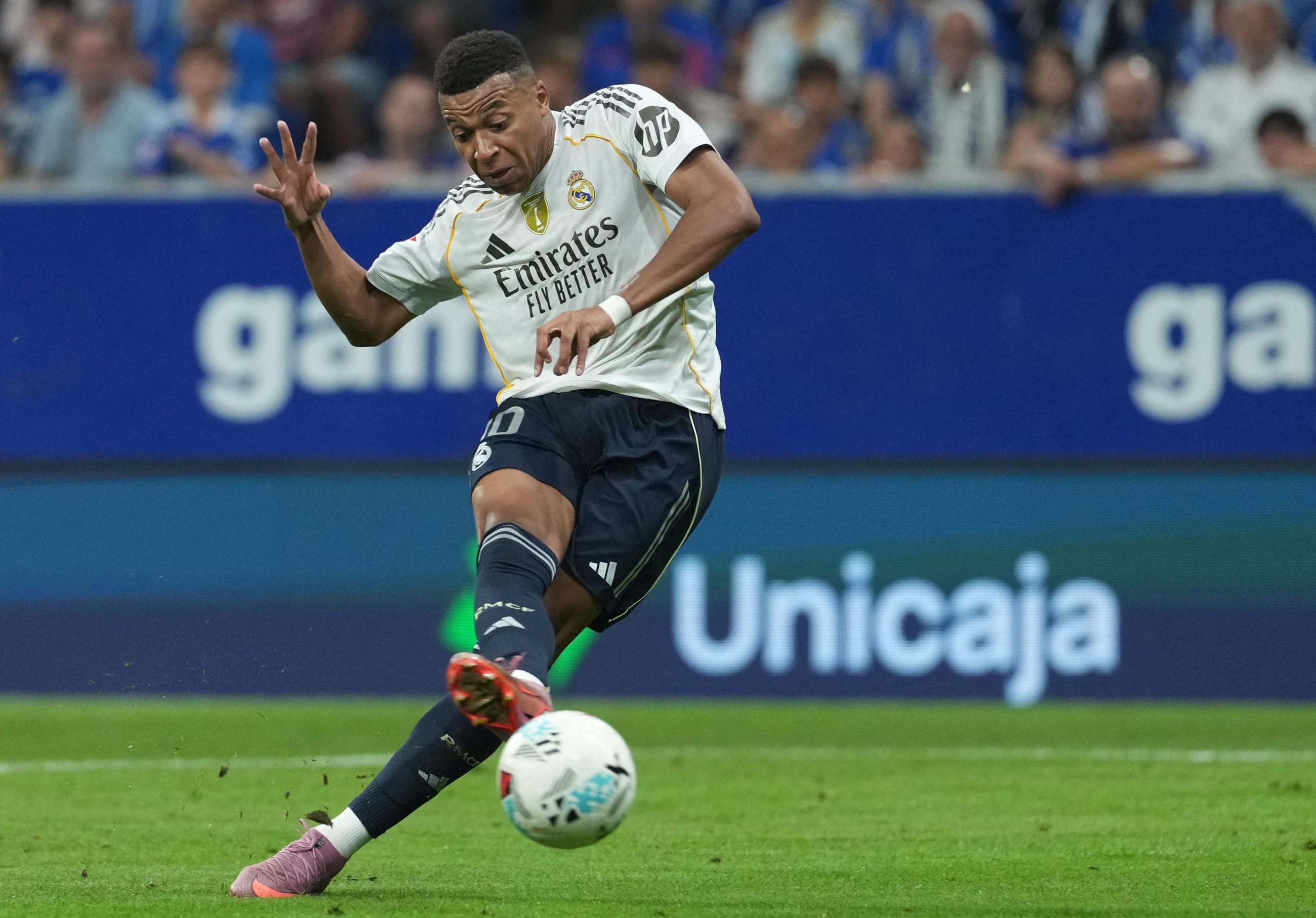 Mbappe fires Real to emphatic victory over hapless Oviedo