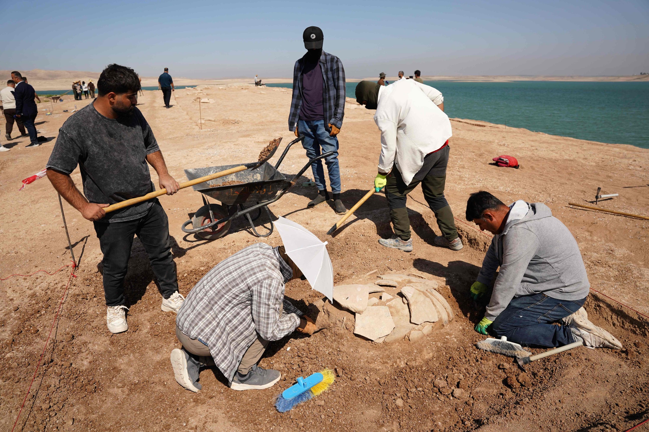 Ancient tombs unearthed in Iraq due to drought