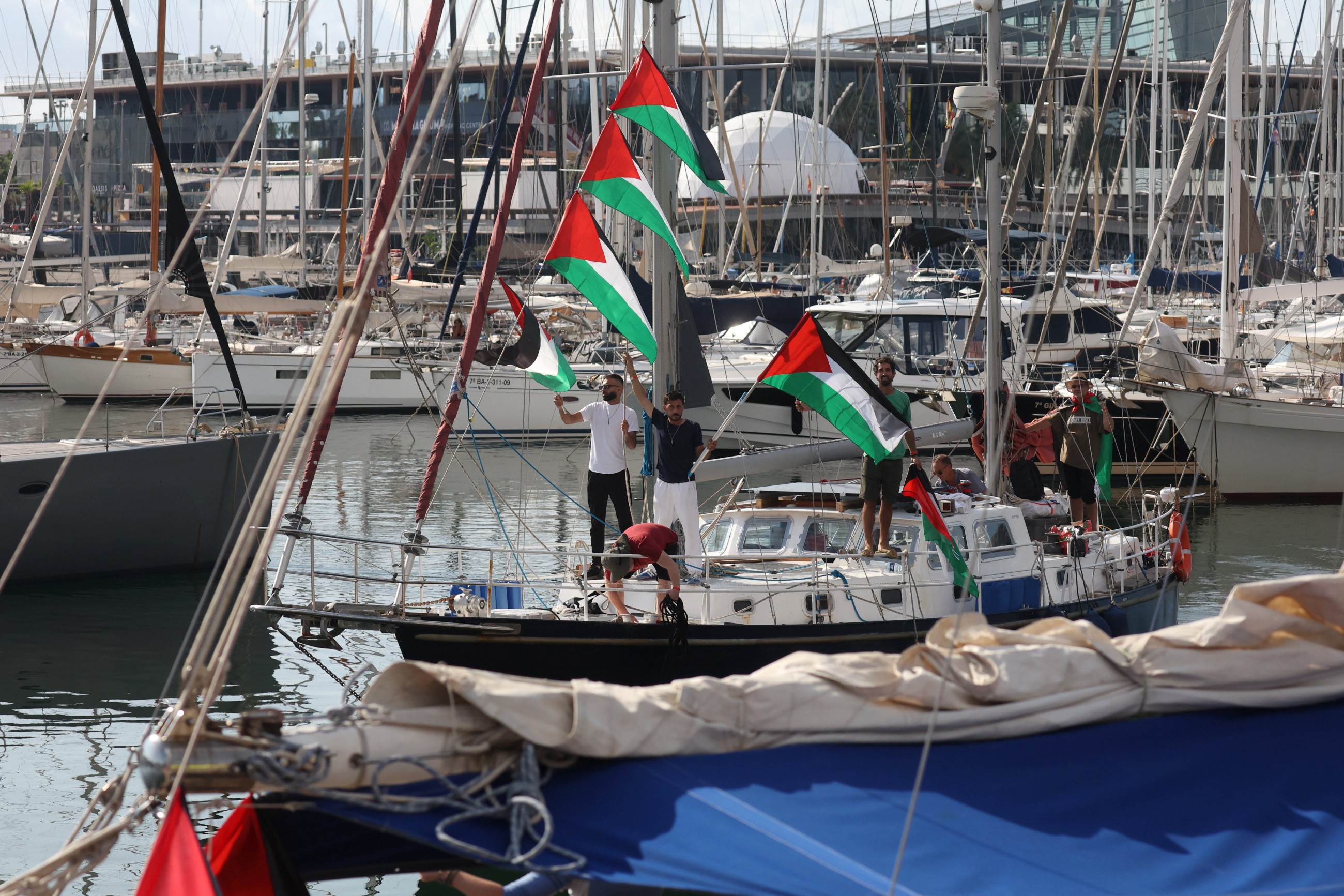 Aid flotilla with Greta Thunberg set to sail for Gaza