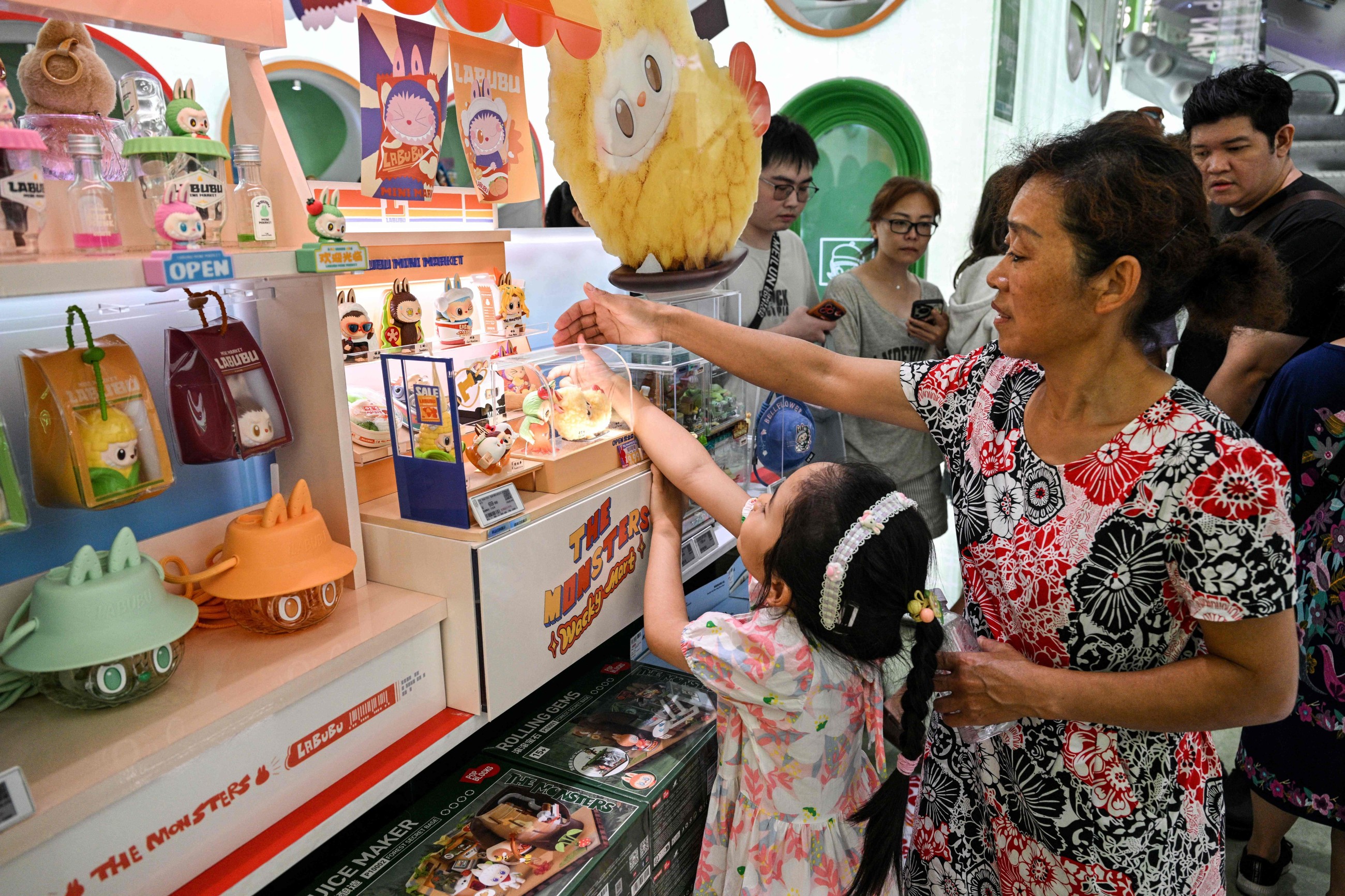 Labubu fans flock to stores after launch of mini dolls