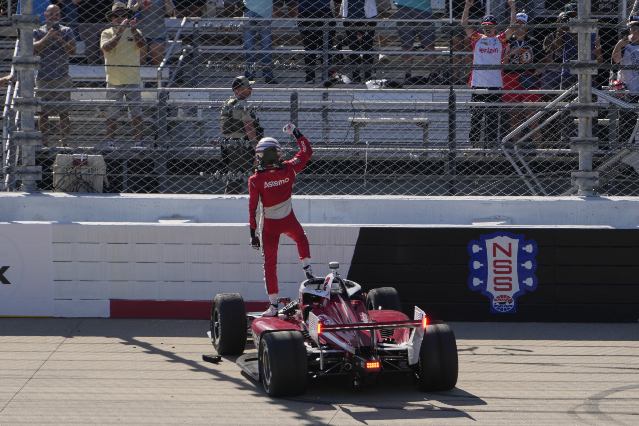 Josef Newgarden salvages IndyCar season at his home track with his first win