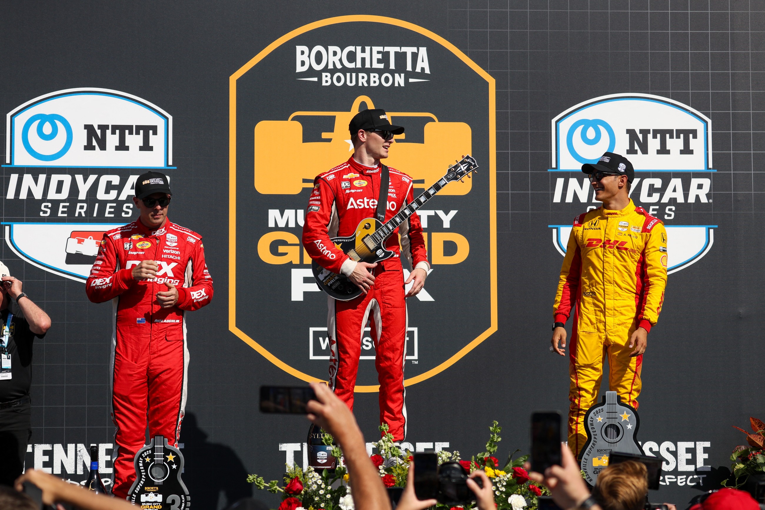 Josef Newgarden salvages IndyCar season at his home track with his first win