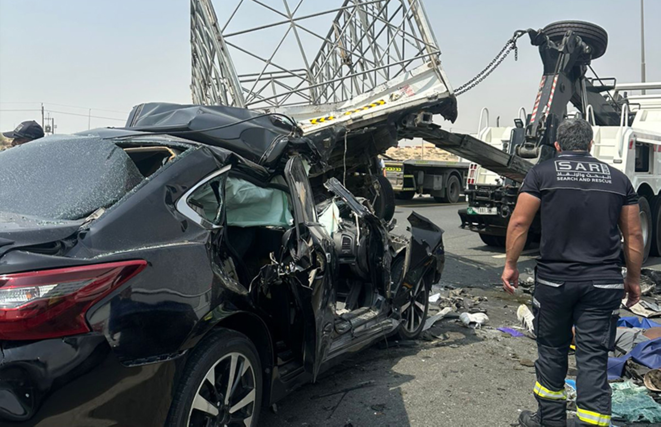 One dead, two injured in Dubai crash caused by tailgating on Emirates Road