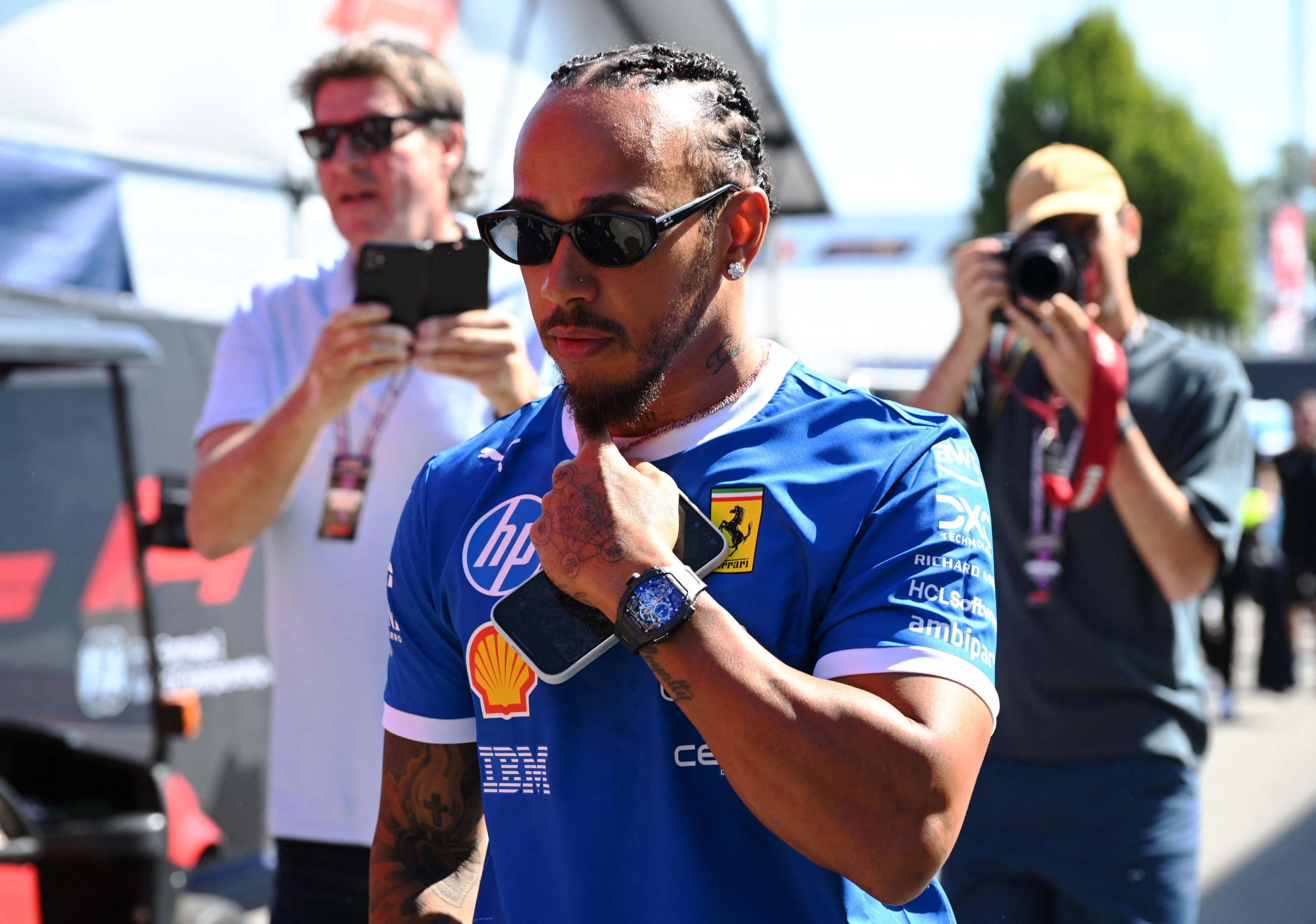 Car-crash season with Ferrari weighing on Hamilton ahead of Monza homecoming