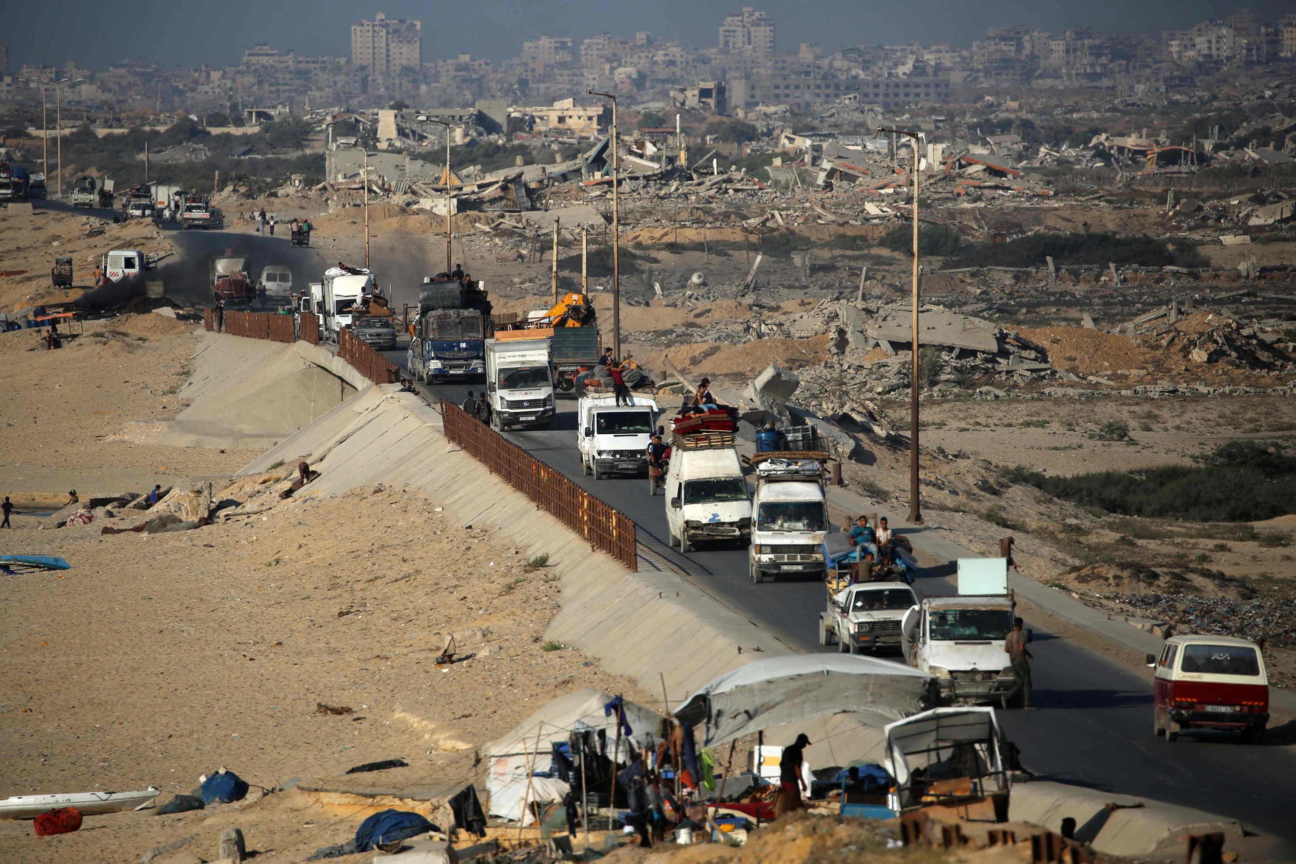 Egypt vows to block Palestinian displacement, accuses Israel of genocide