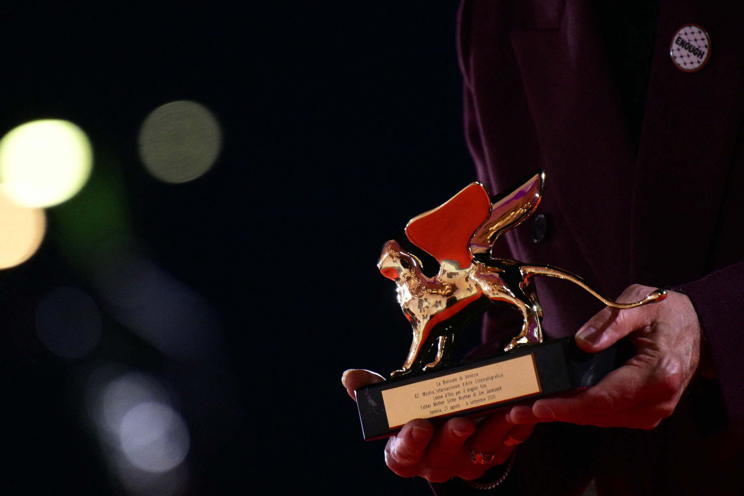 'Father Mother Sister Brother' wins top prize at the Venice Film Festival