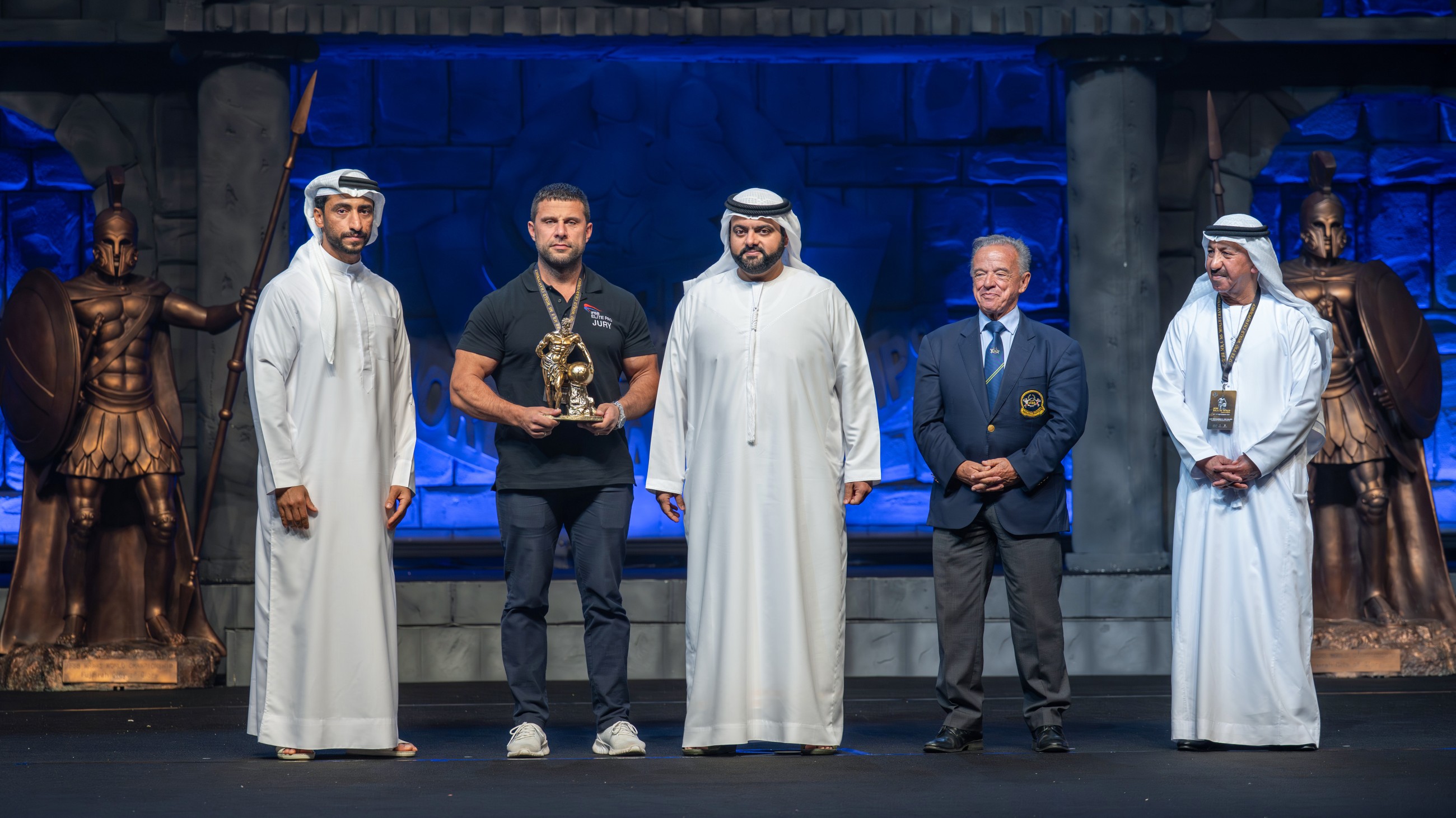 Fujairah Crown Prince attends finale of IFBB Mr and Ms World Championship