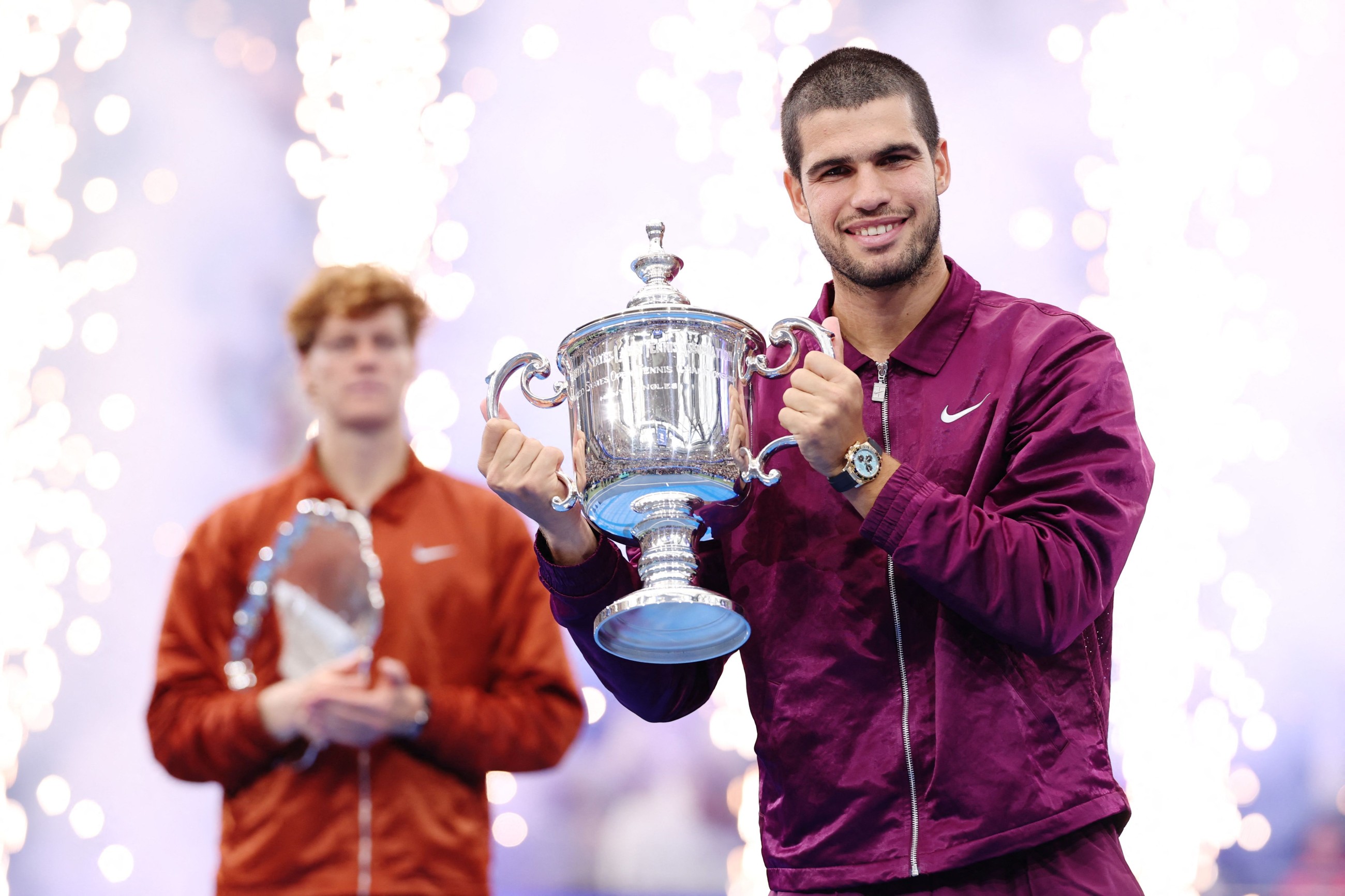 Double delight as Alcaraz reclaims US Open trophy, world No 1 spot
