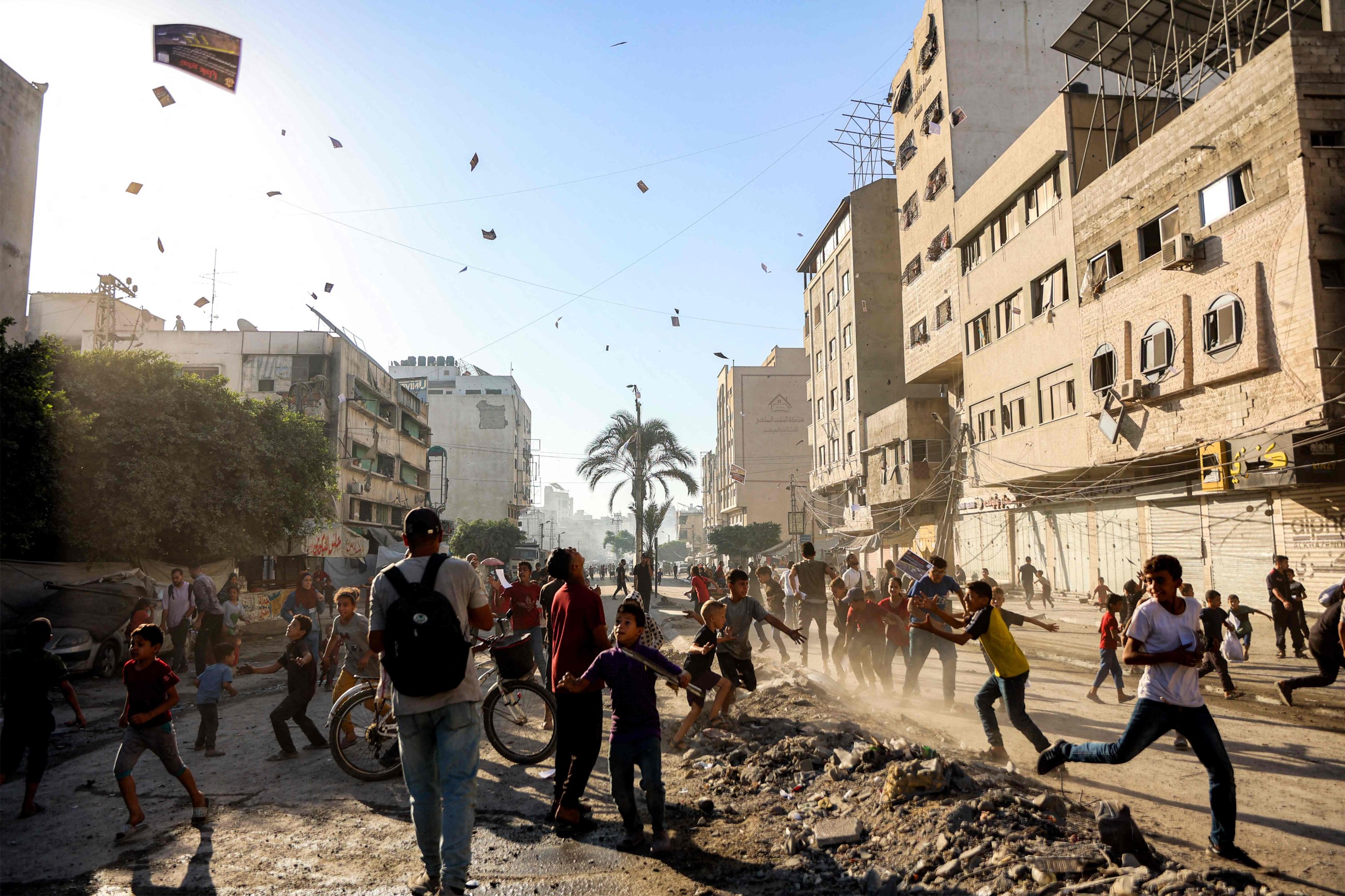 Israel says to act with 'great force' in Gaza City