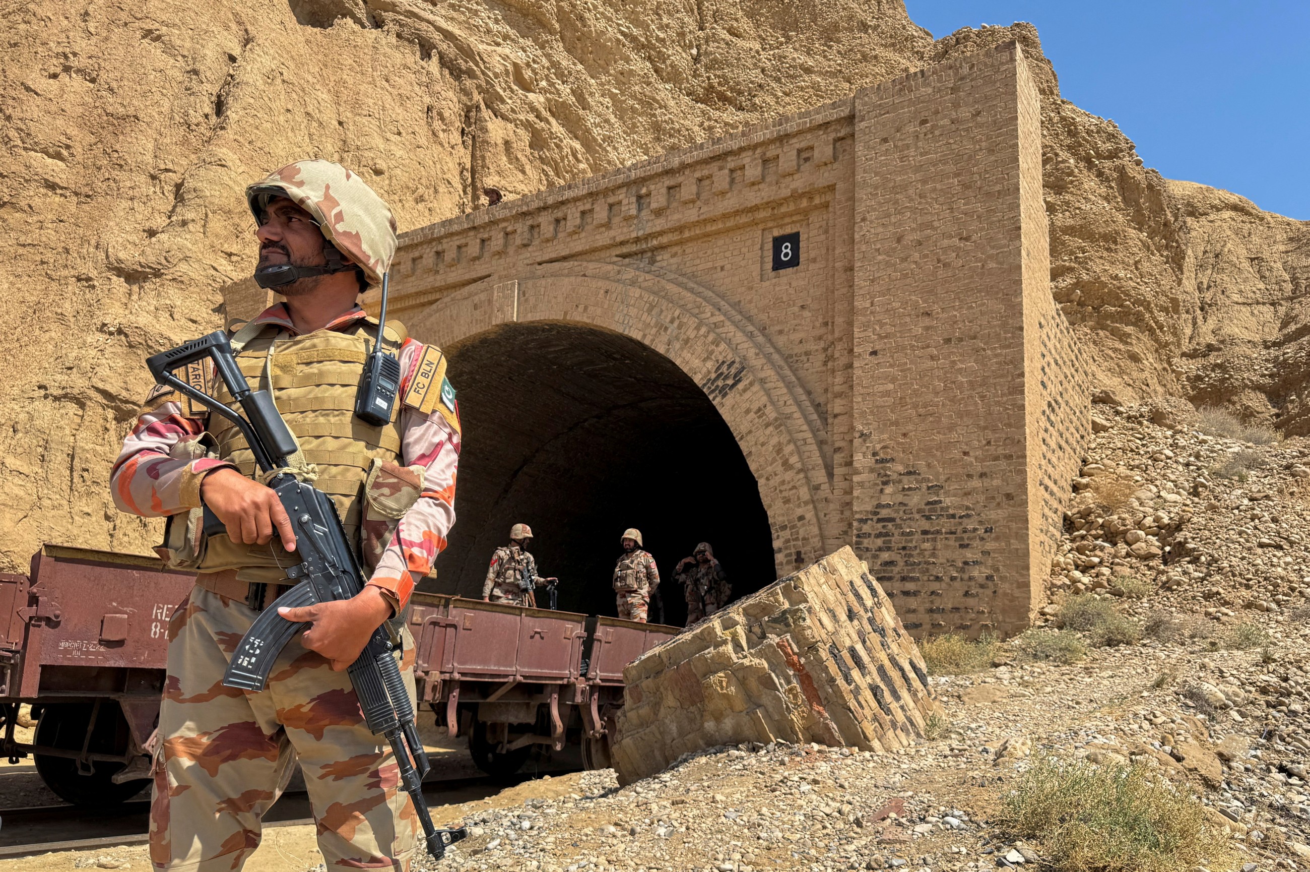 Pakistani security forces kill 19 militants in raids near...