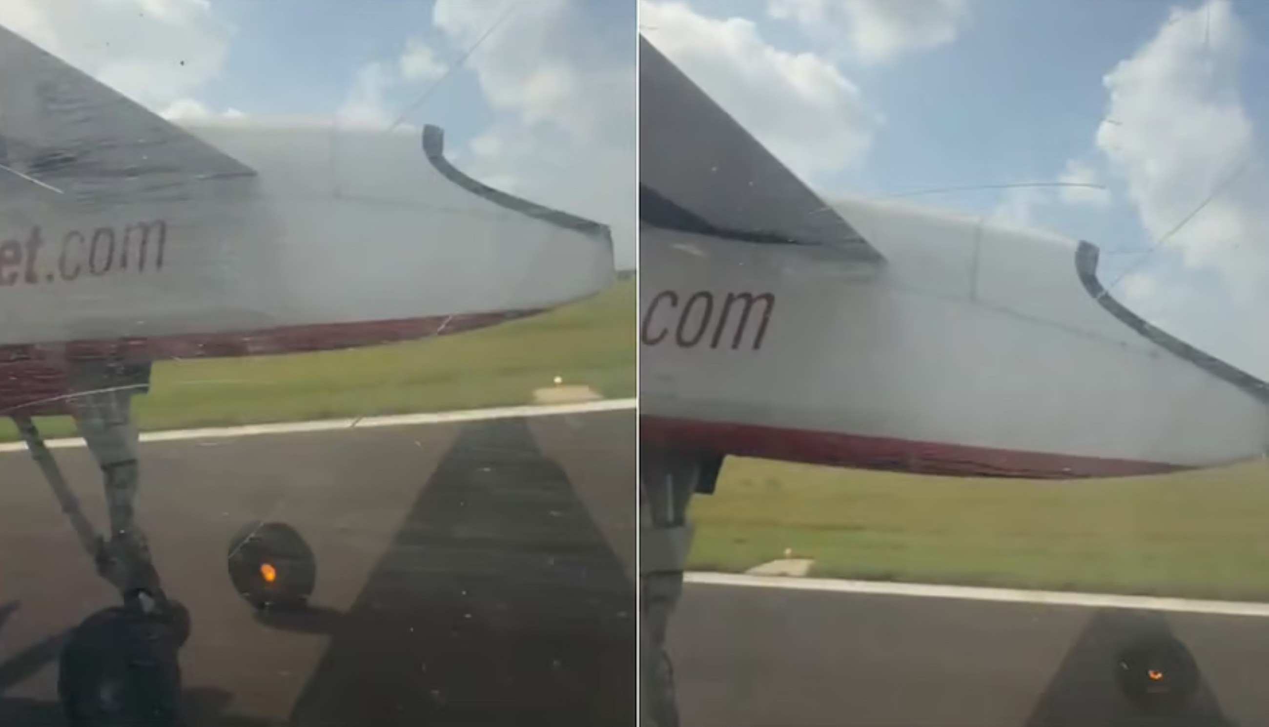 Indian flight loses outer wheel during take-off, lands safely in Mumbai airport