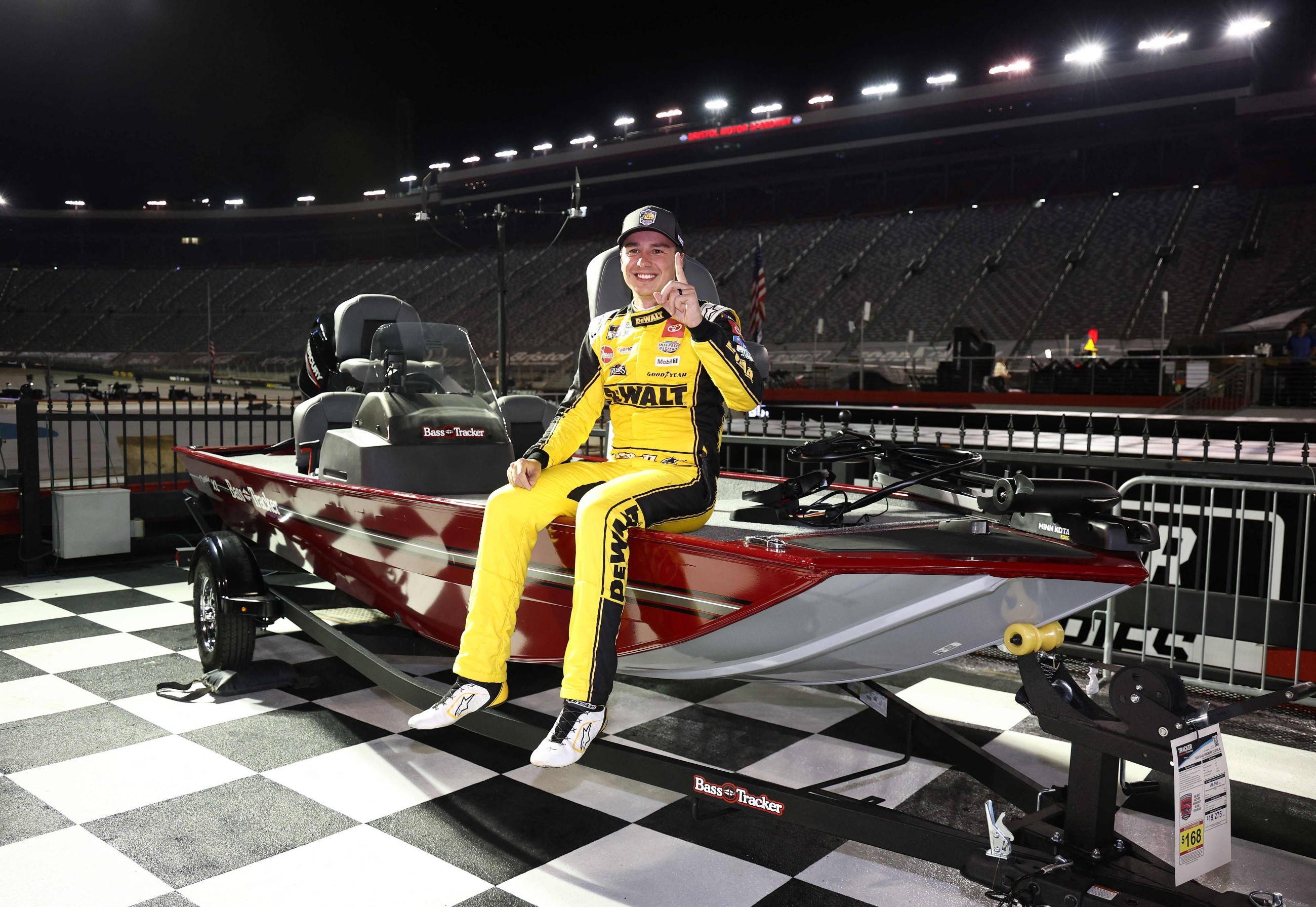Christopher Bell wins at Bristol night race
