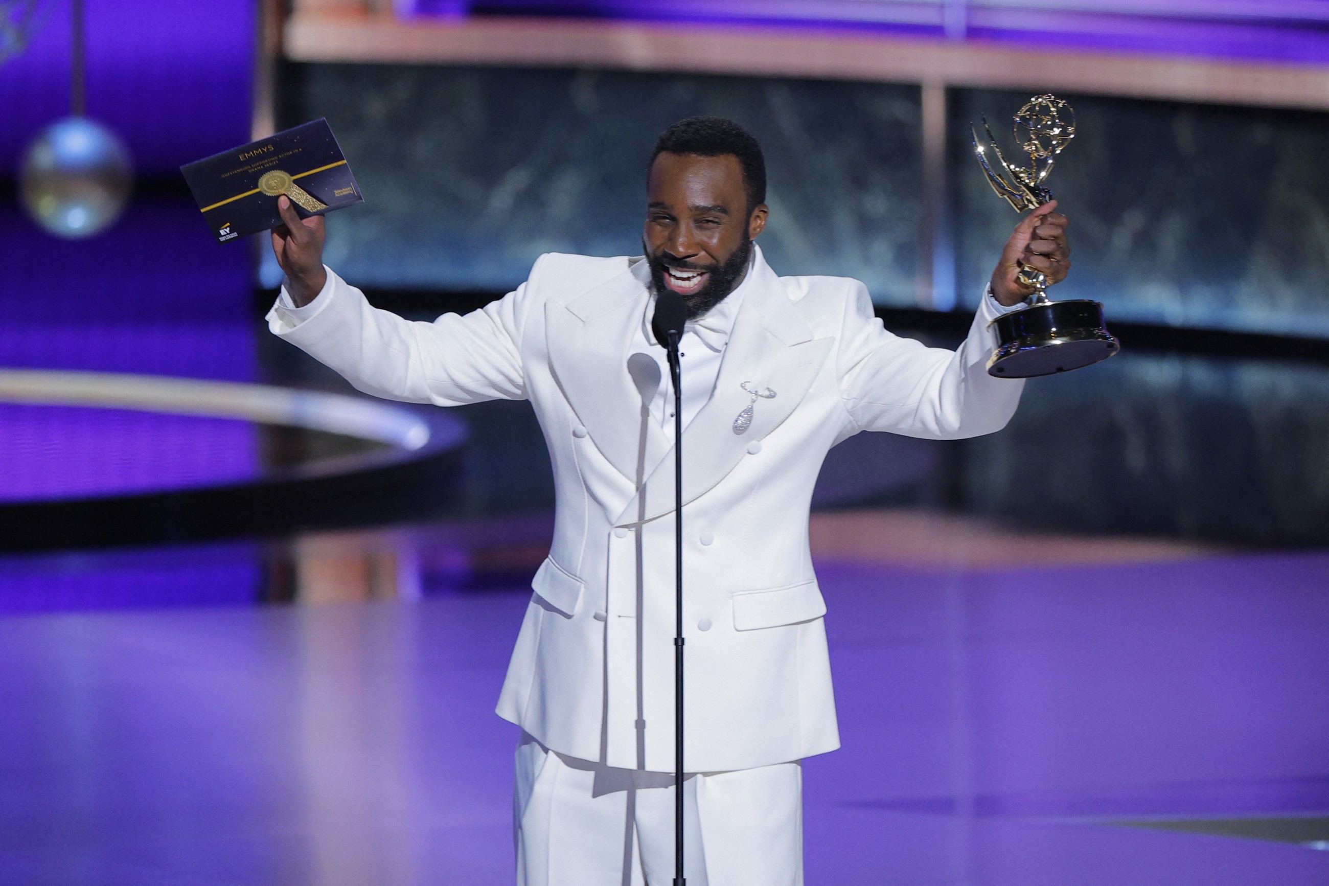 Adolescence, The Studio and The Pitt dominate television’s Emmy Awards