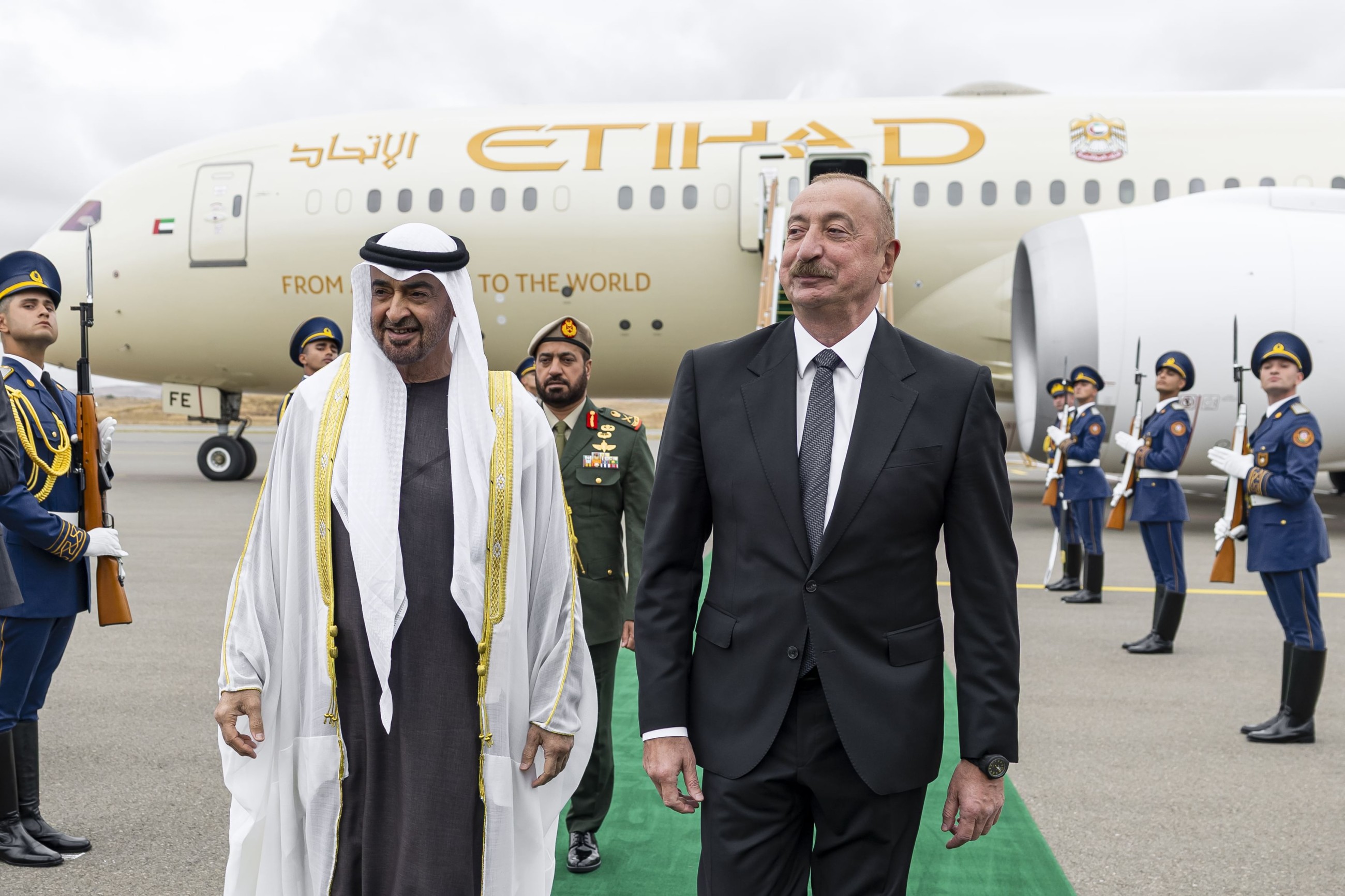 UAE, Azerbaijan Presidents meet in Karabakh to review bilateral ties