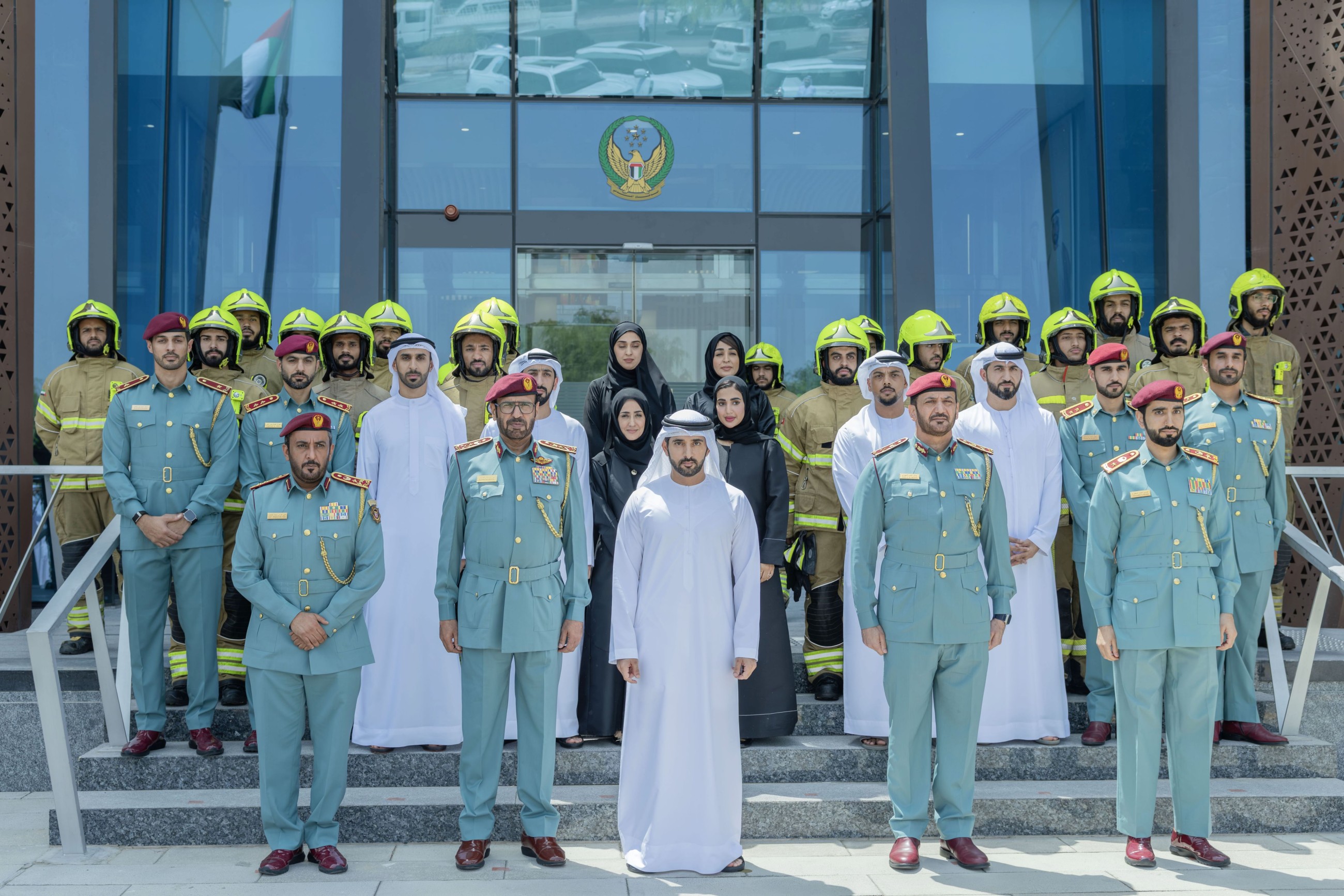 Sheikh Hamdan visits Dubai Civil Defence, directs it to achieve global benchmarks in community protection