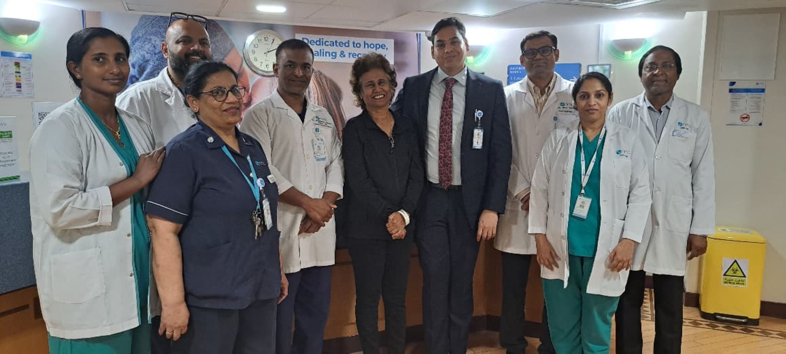 Elderly woman in Sharjah saved from fatal brain haemorrhage within hours