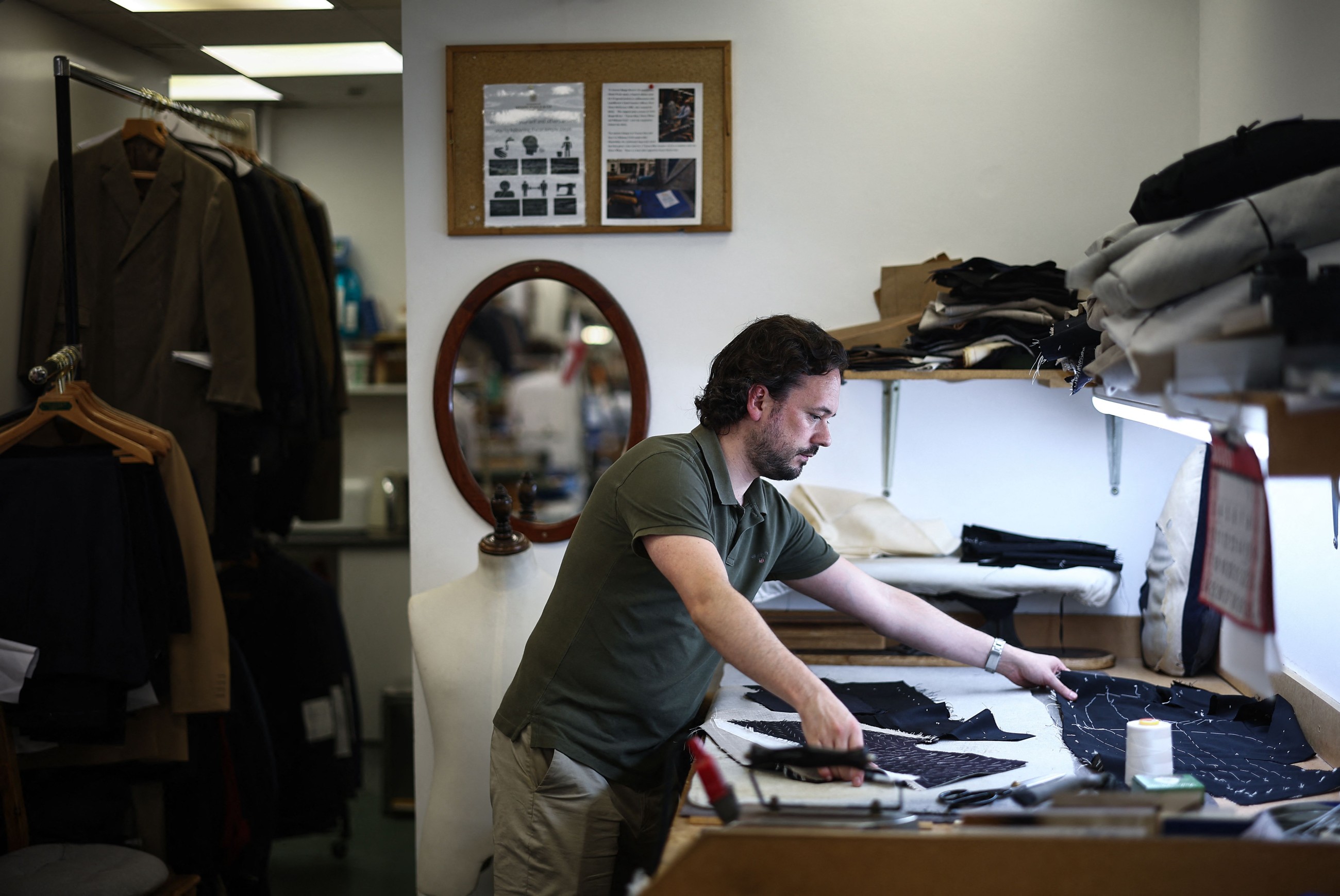 Apprentices breathe new life into historic Savile Row