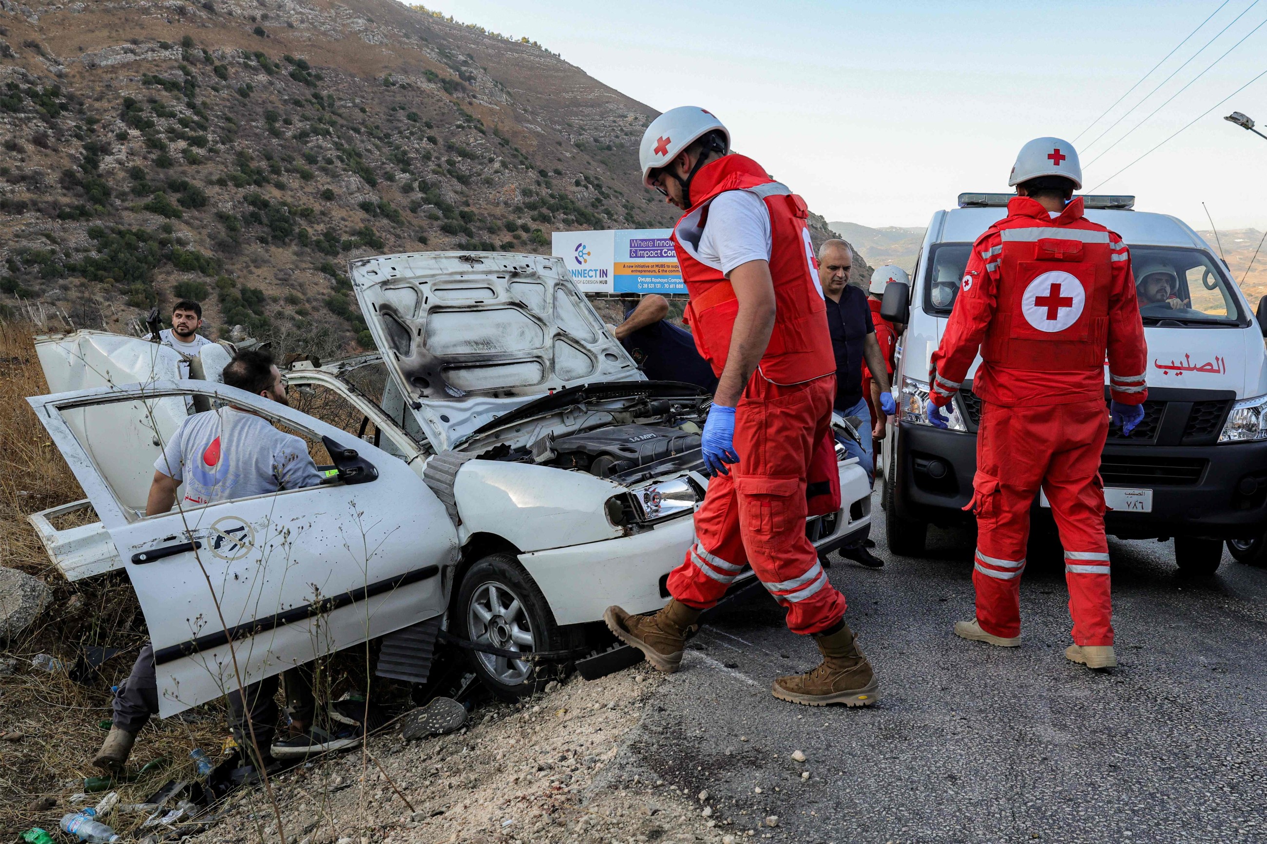 Israeli drone strike kills 5, including 3 children, in southern Lebanon
