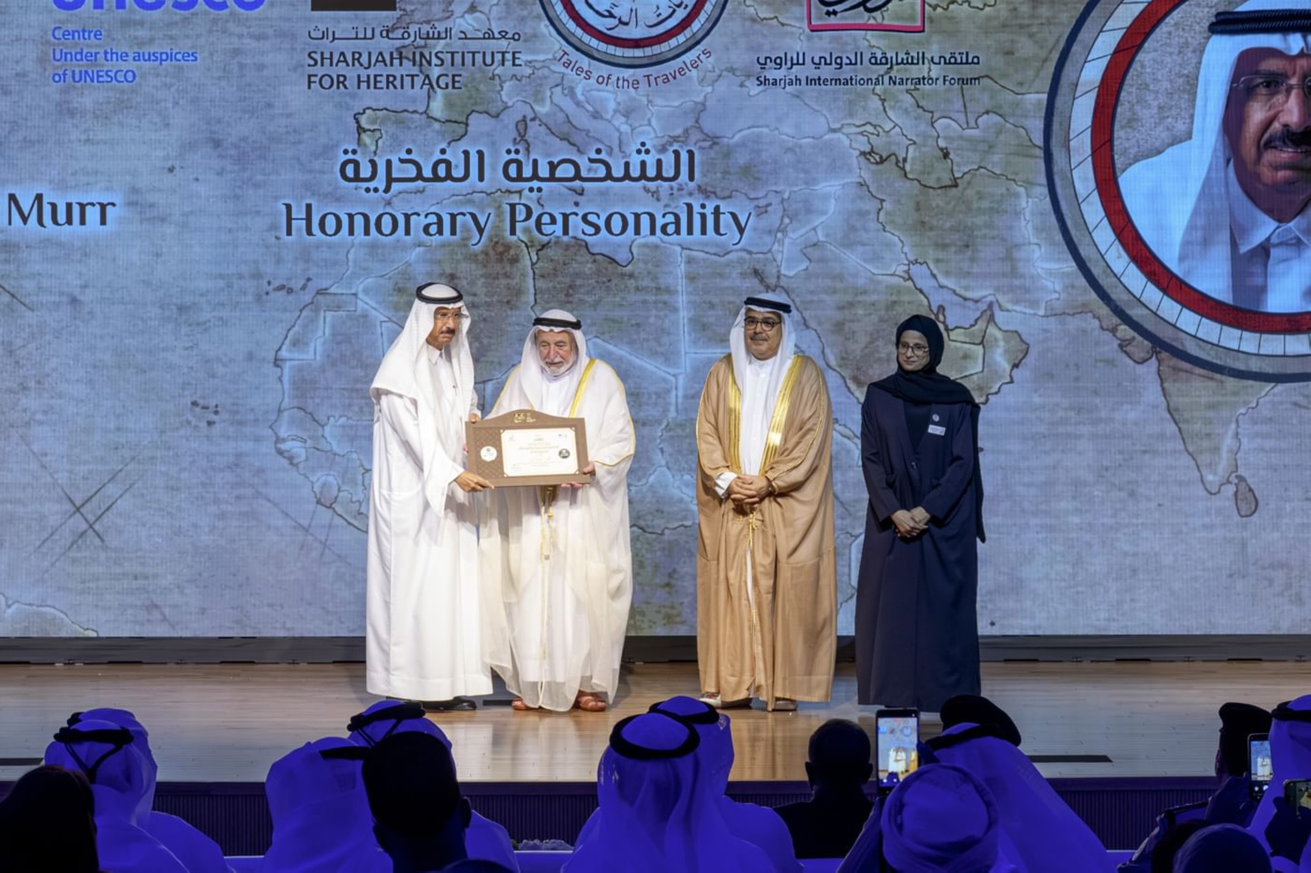 Sheikh Sultan attends opening of 25th Sharjah International Narrator Forum