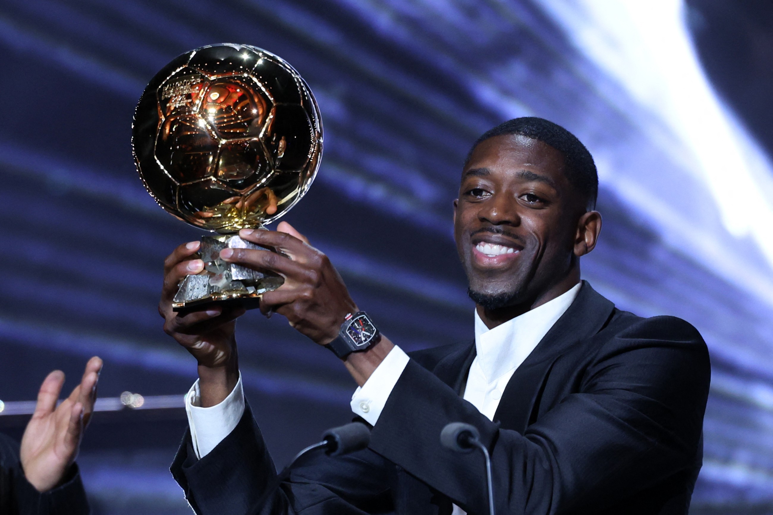 PSG star Ousmane Dembele wins men's Ballon d'Or