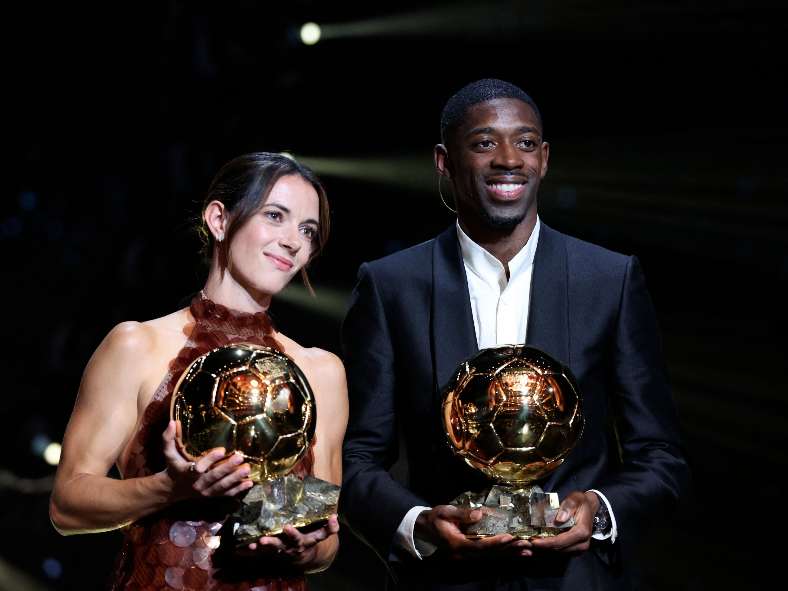 PSG star Dembele beats Yamal to win Ballon d&rsquo;Or as Barcelona&rsquo;s Bonmati completes women&rsquo;s hat-trick
