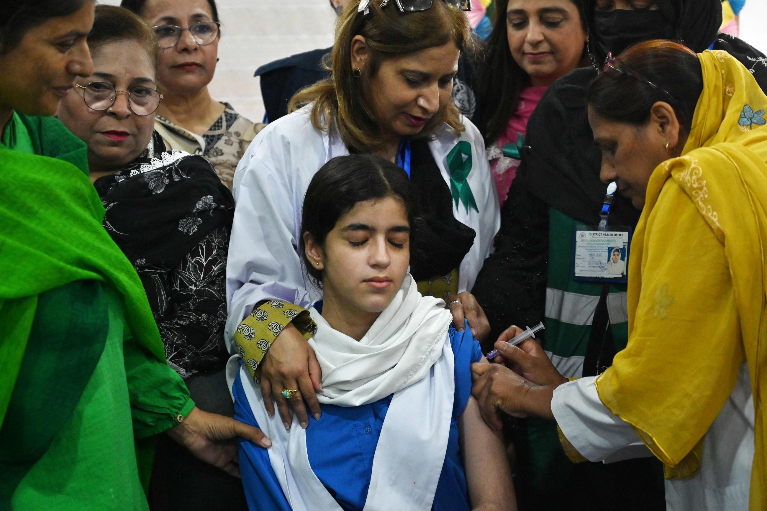 Pakistan vaccinates 9 million girls against cervical cancer despite online backlash