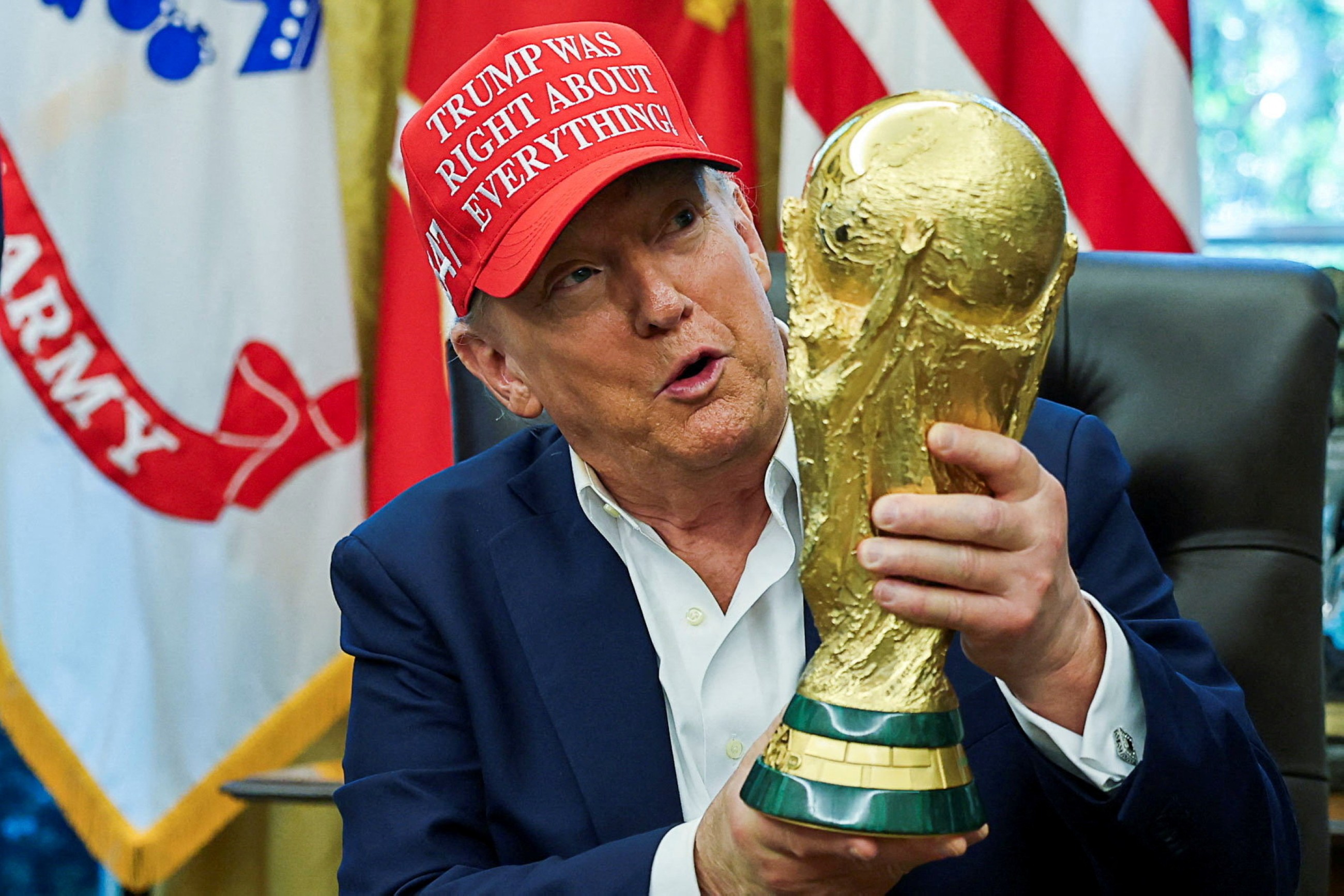 Trump warns US cities he will move World Cup games if they aren&rsquo;t &lsquo;safe&rsquo;
