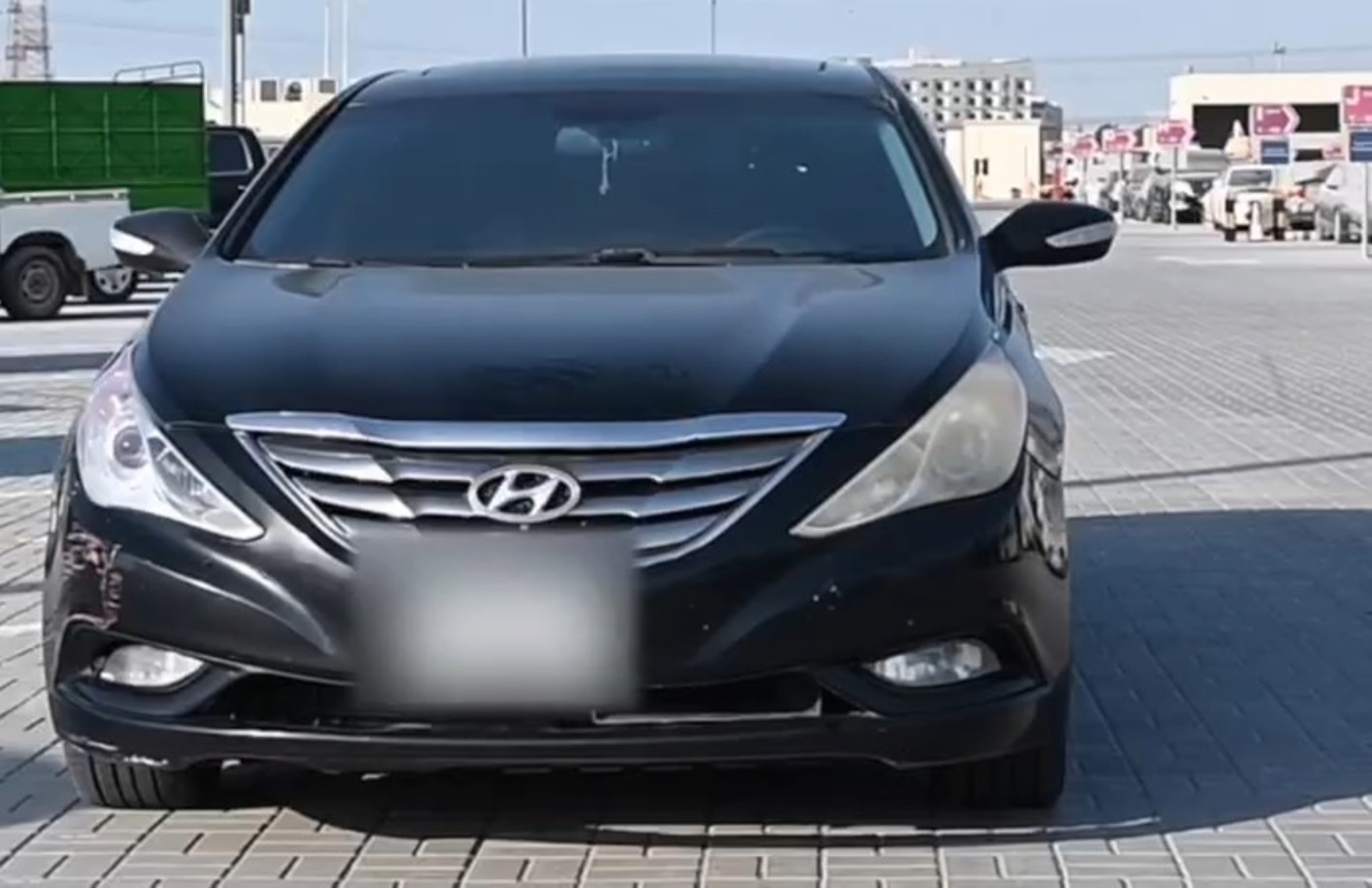 VIDEO: Sharjah Police seize vehicle after motorist caught driving on sidewalk