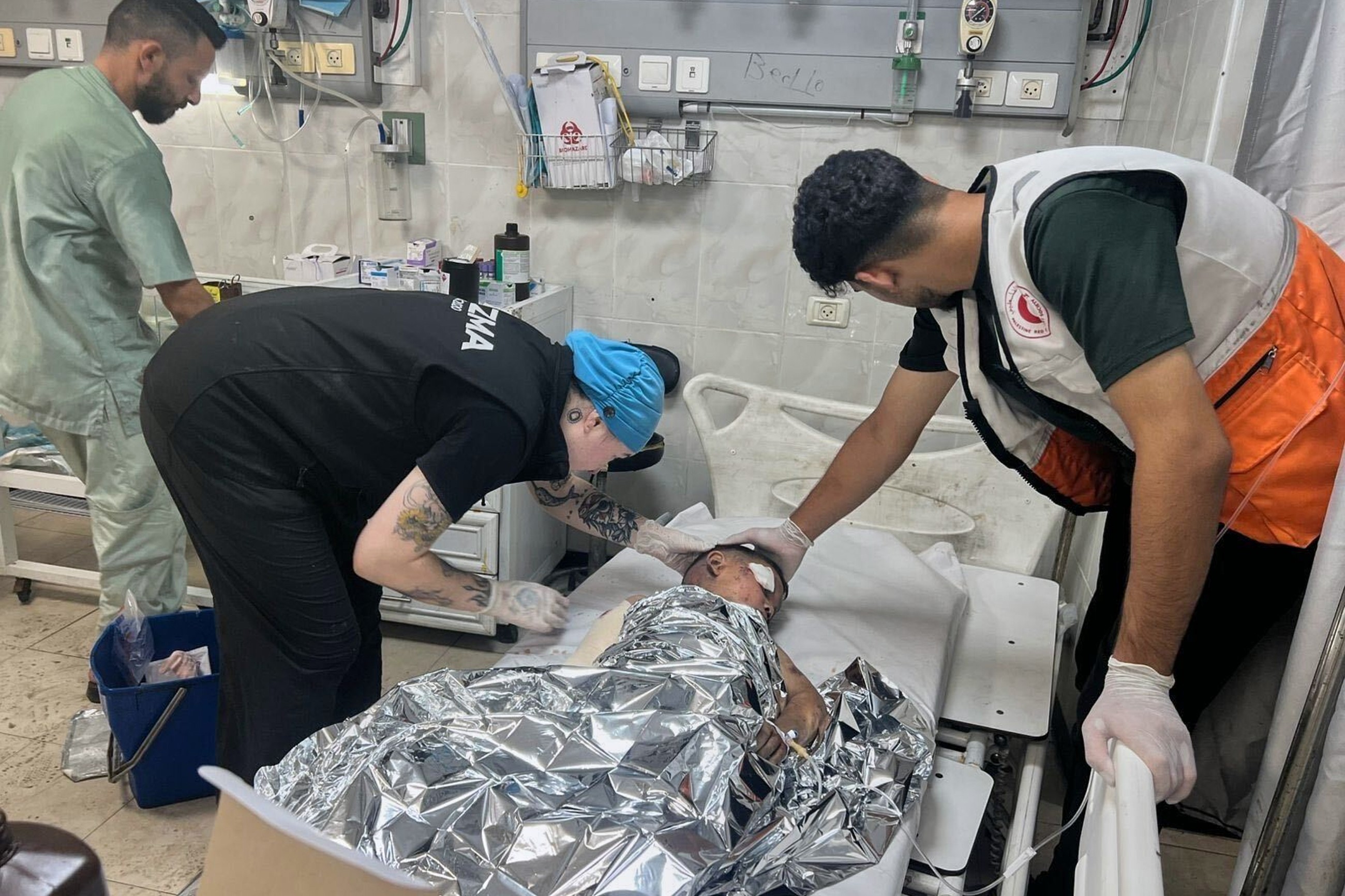 'It's insanity:' American nurse in Gaza films horrifying state of Al-Quds hospital