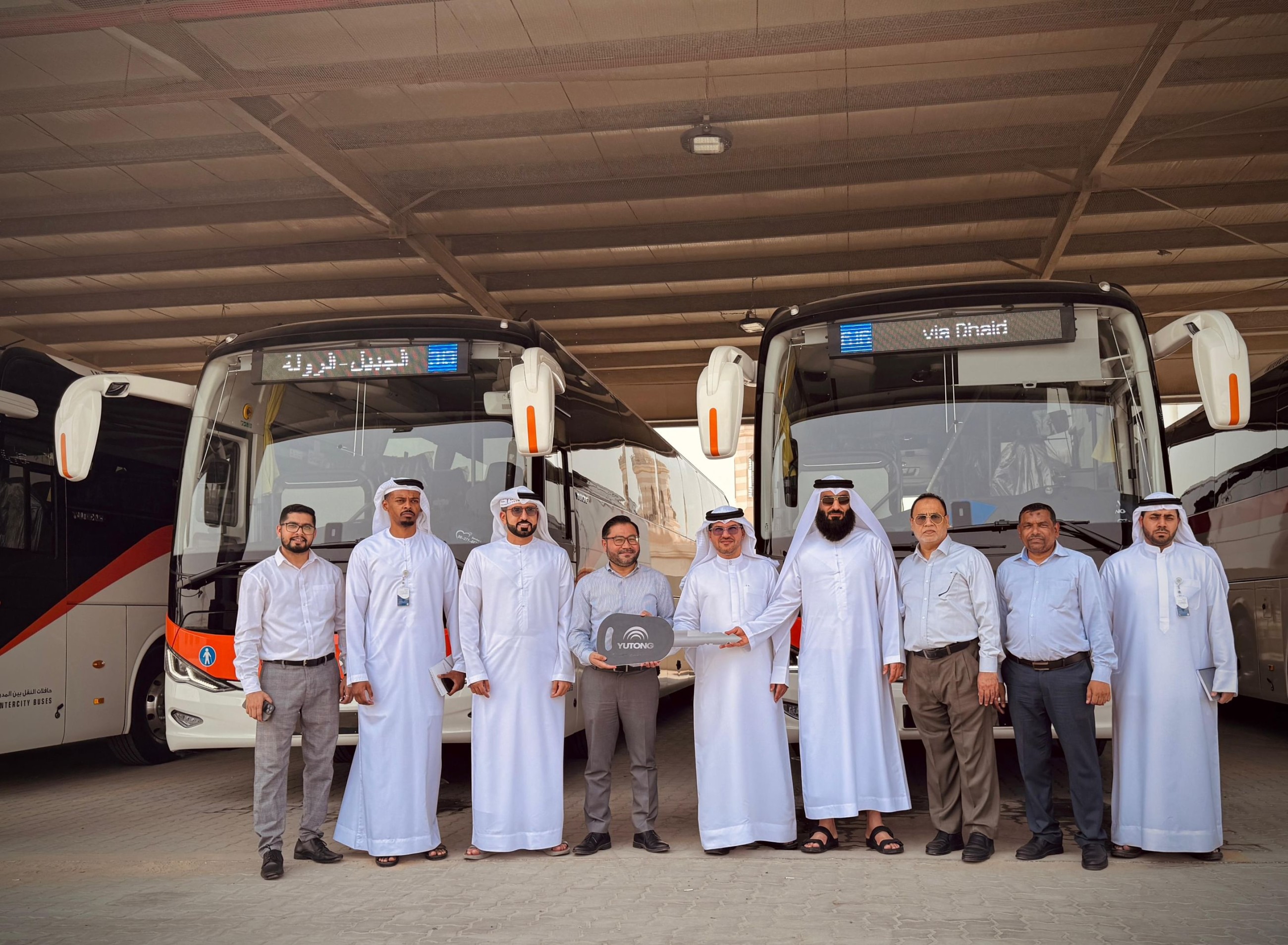 Sharjah launches 9 new low emission and high fuel efficiency buses