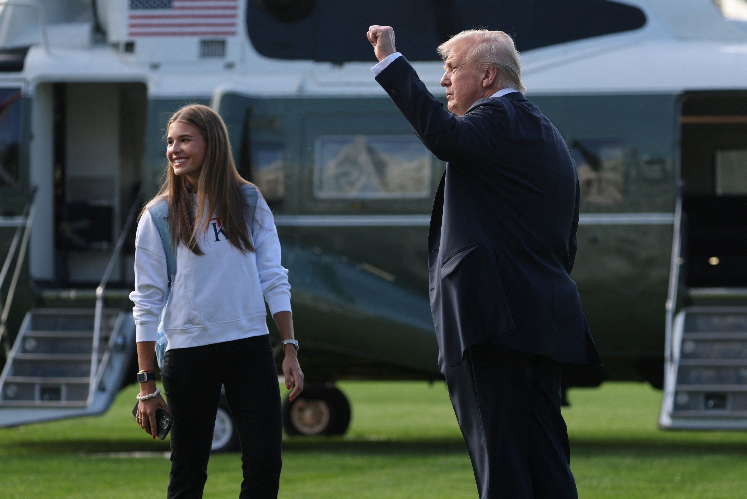 Trump's granddaughter unveils clothing brand from White House