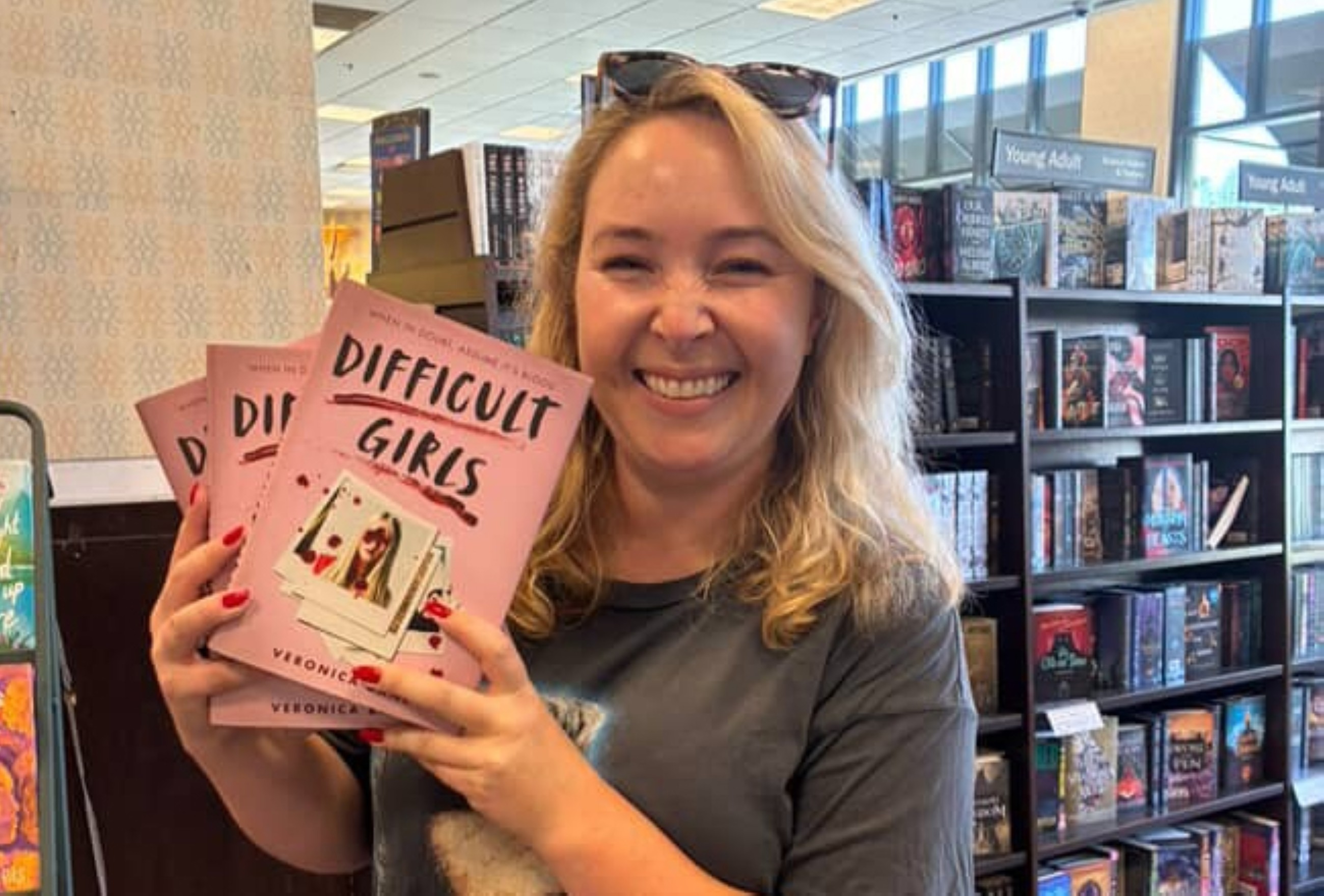 Veronica Bane shares secrets of her theme-park novel