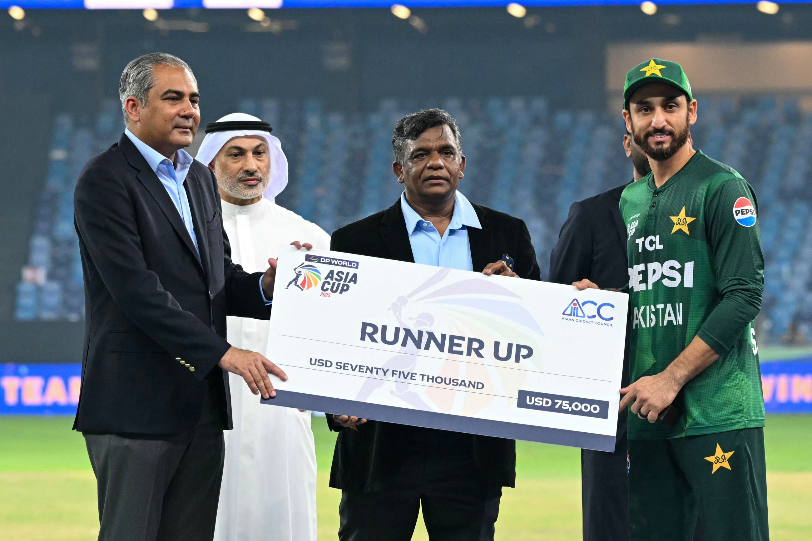 India's Asia Cup win marred by trophy presentation snub