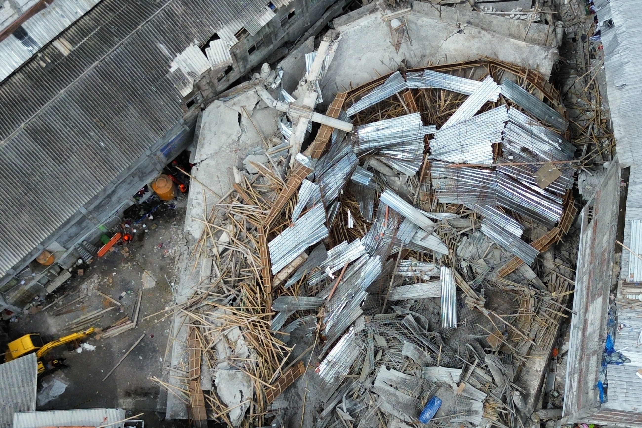 Indonesian rescuers hunt 38 missing after school collapse