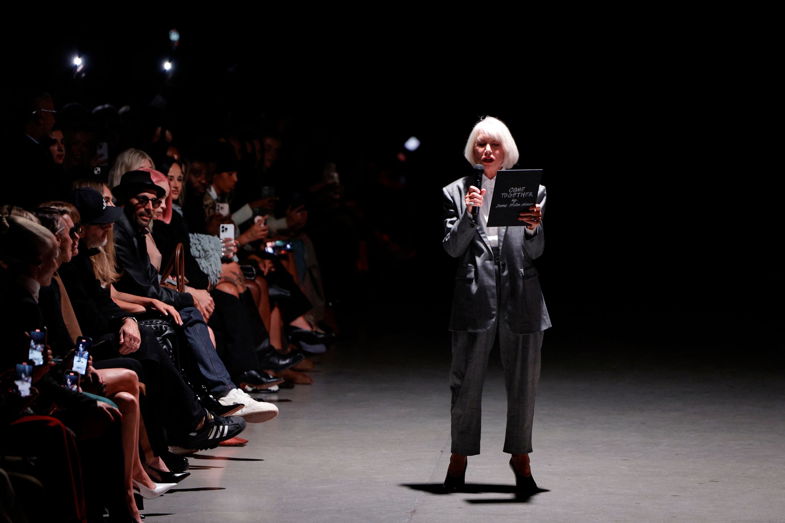Helen Mirren opens Stella McCartney's activist, cruelty-free Paris runway