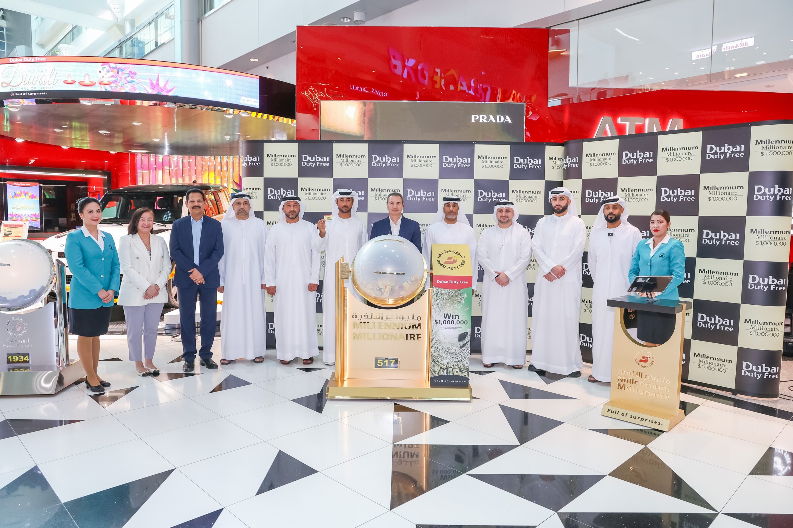Indian national working at a mobile shop in Ajman wins $1 million in Dubai Duty Free draw