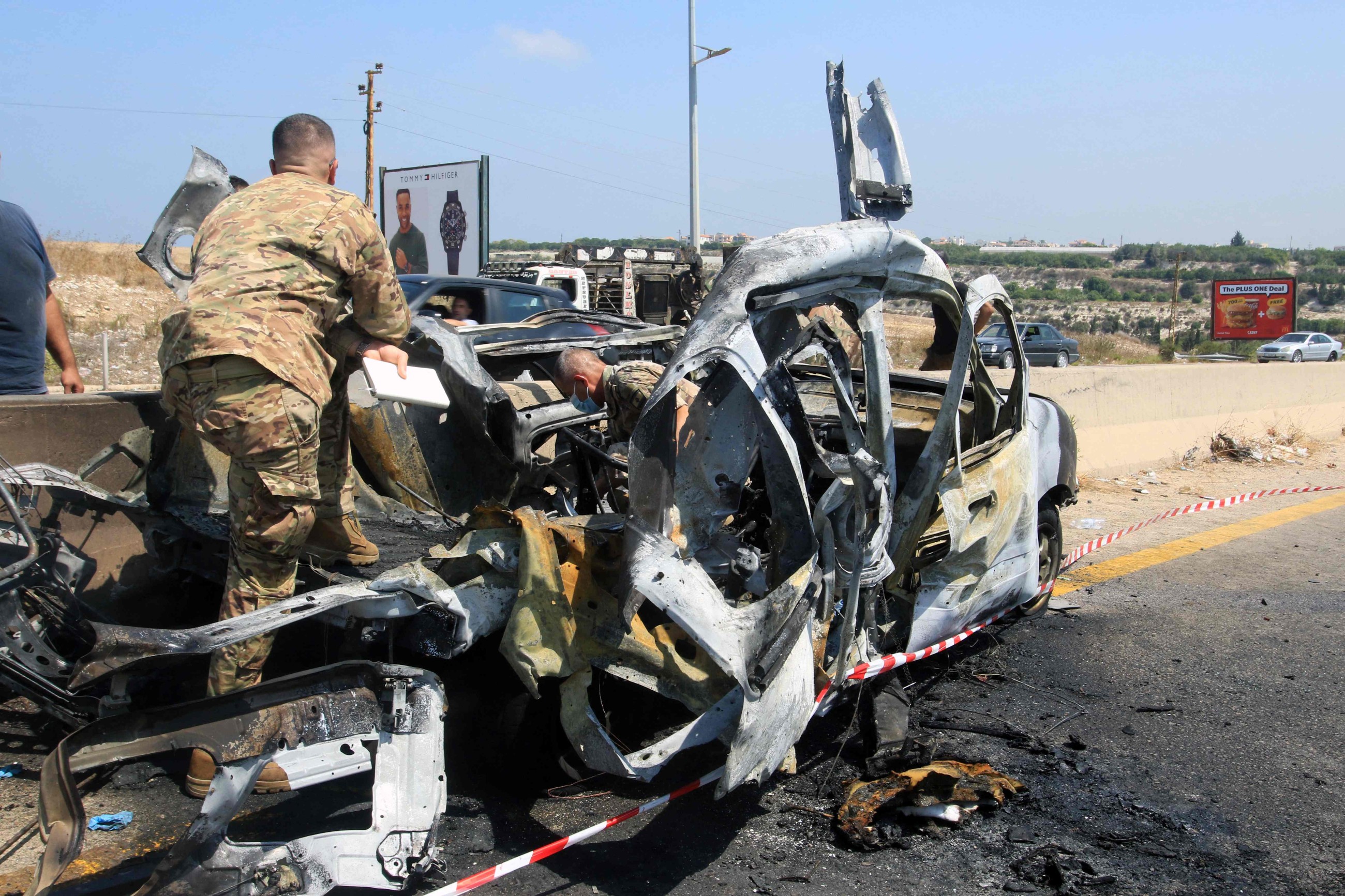 Lebanon says 2 dead in Israeli strike