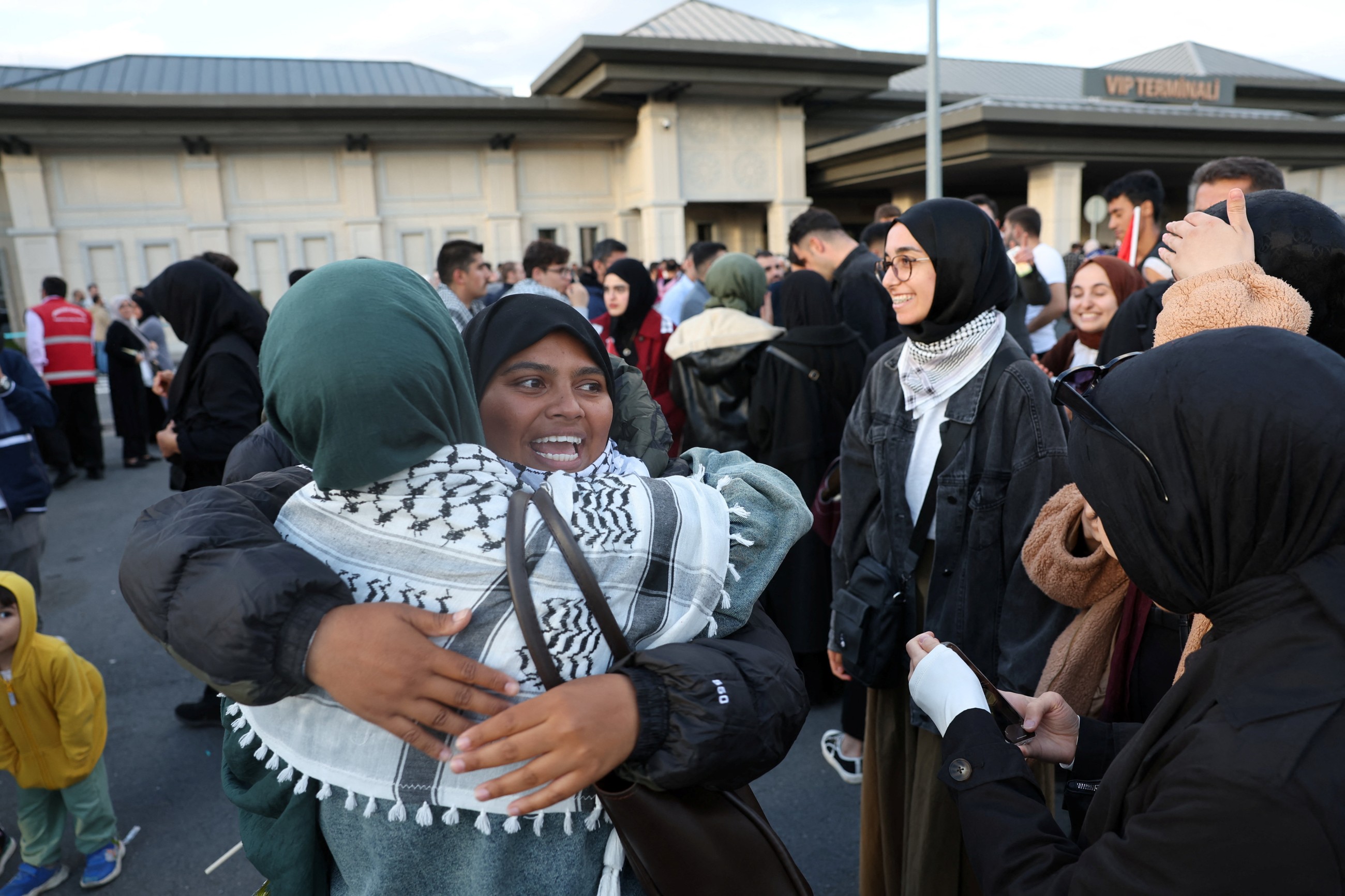 Group of 137 Gaza flotilla activists arrive in Turkey