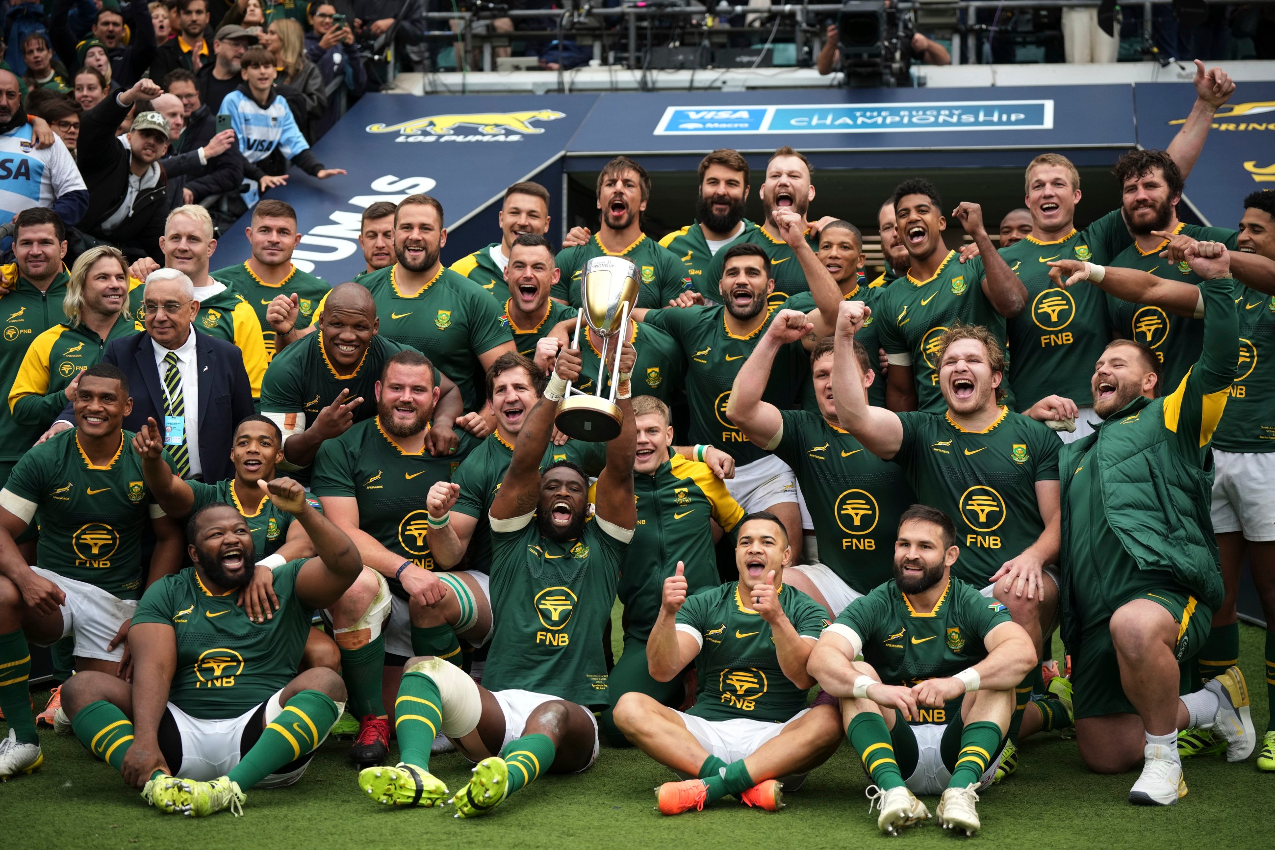 South Africa beat Argentina to  retain Rugby Championship title
