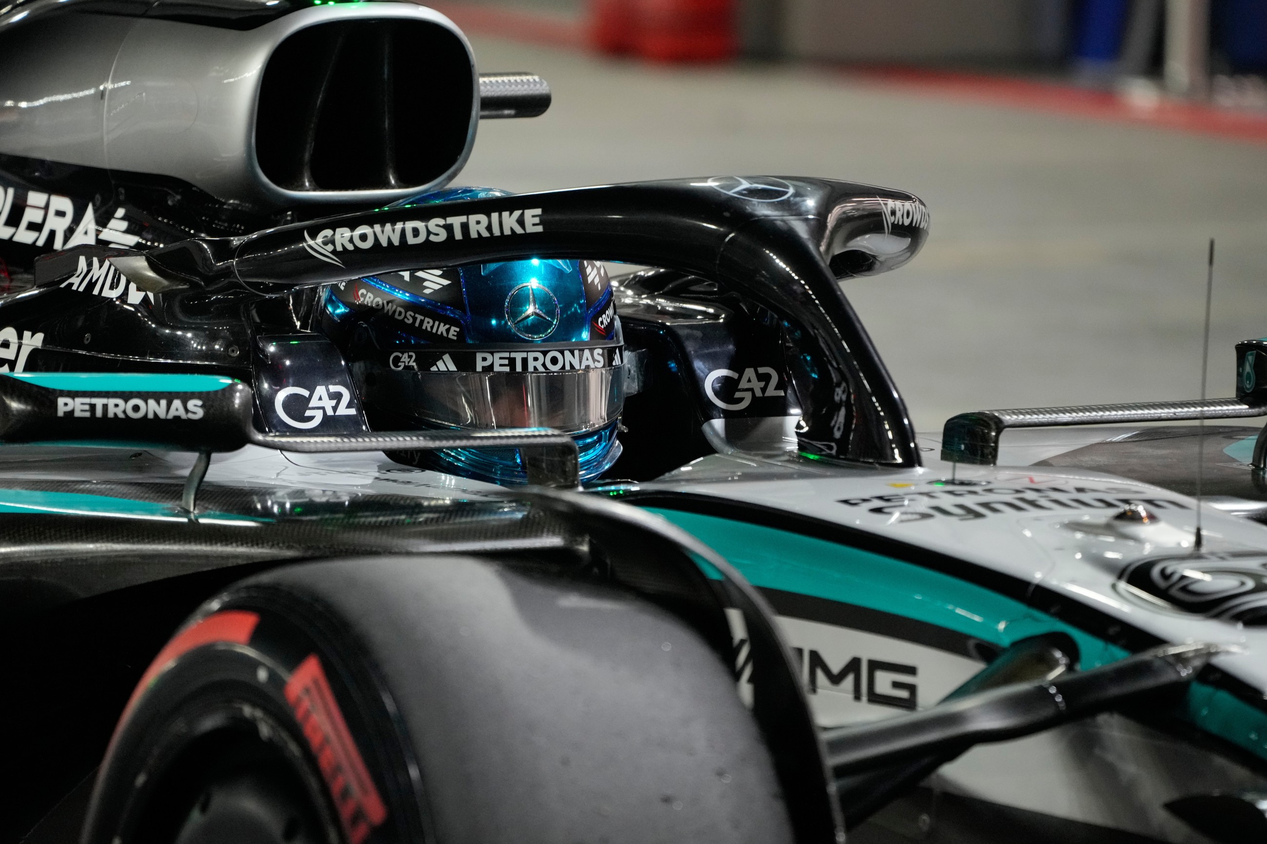 Russell takes pole position for Singapore Grand Prix